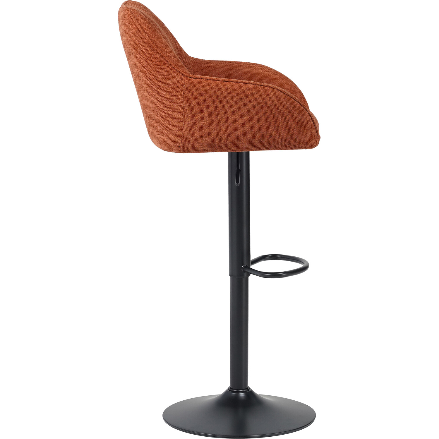 Burnt Orange Bar Stool Image 4