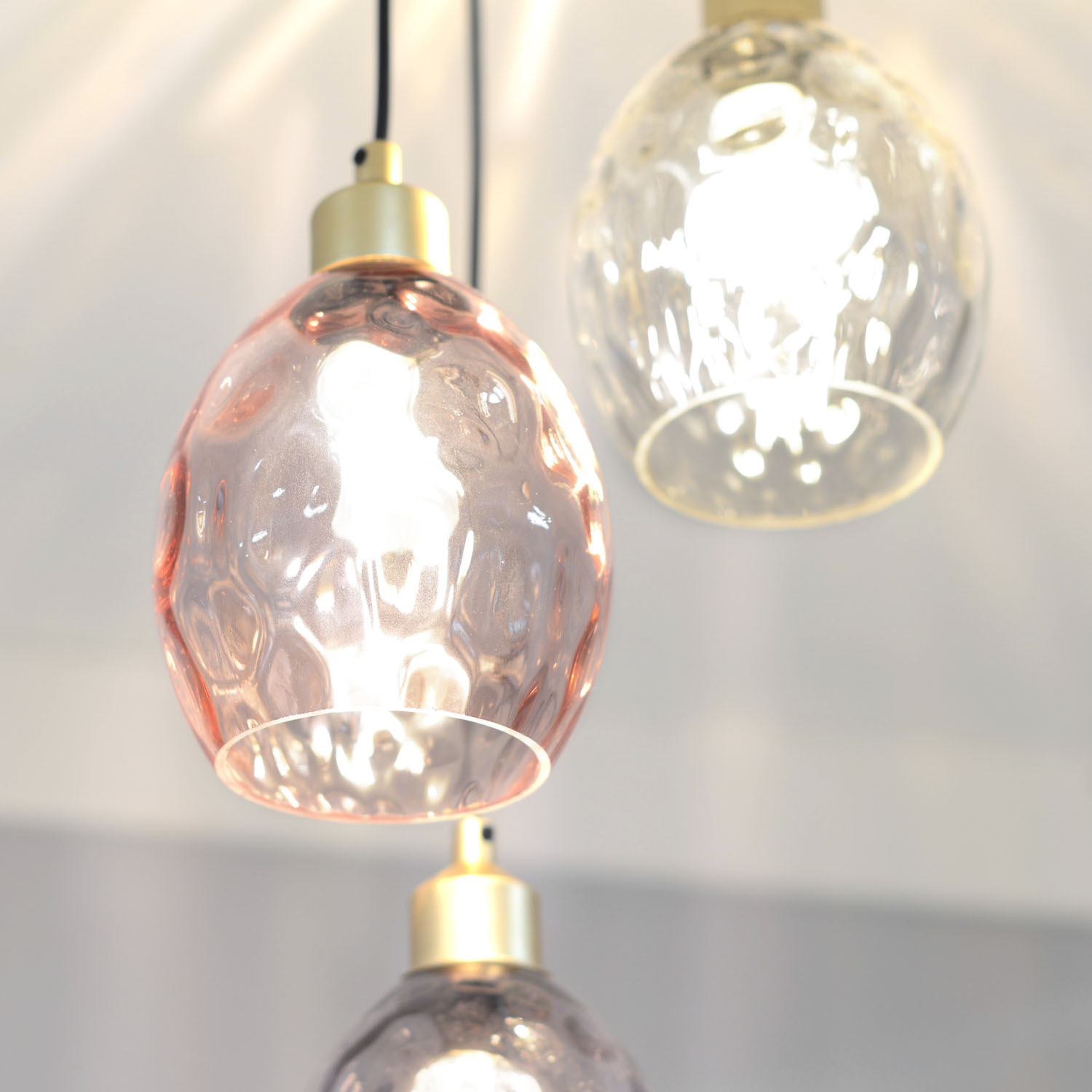 Neave 3 Light Droplet Ceiling Fitting Image 5