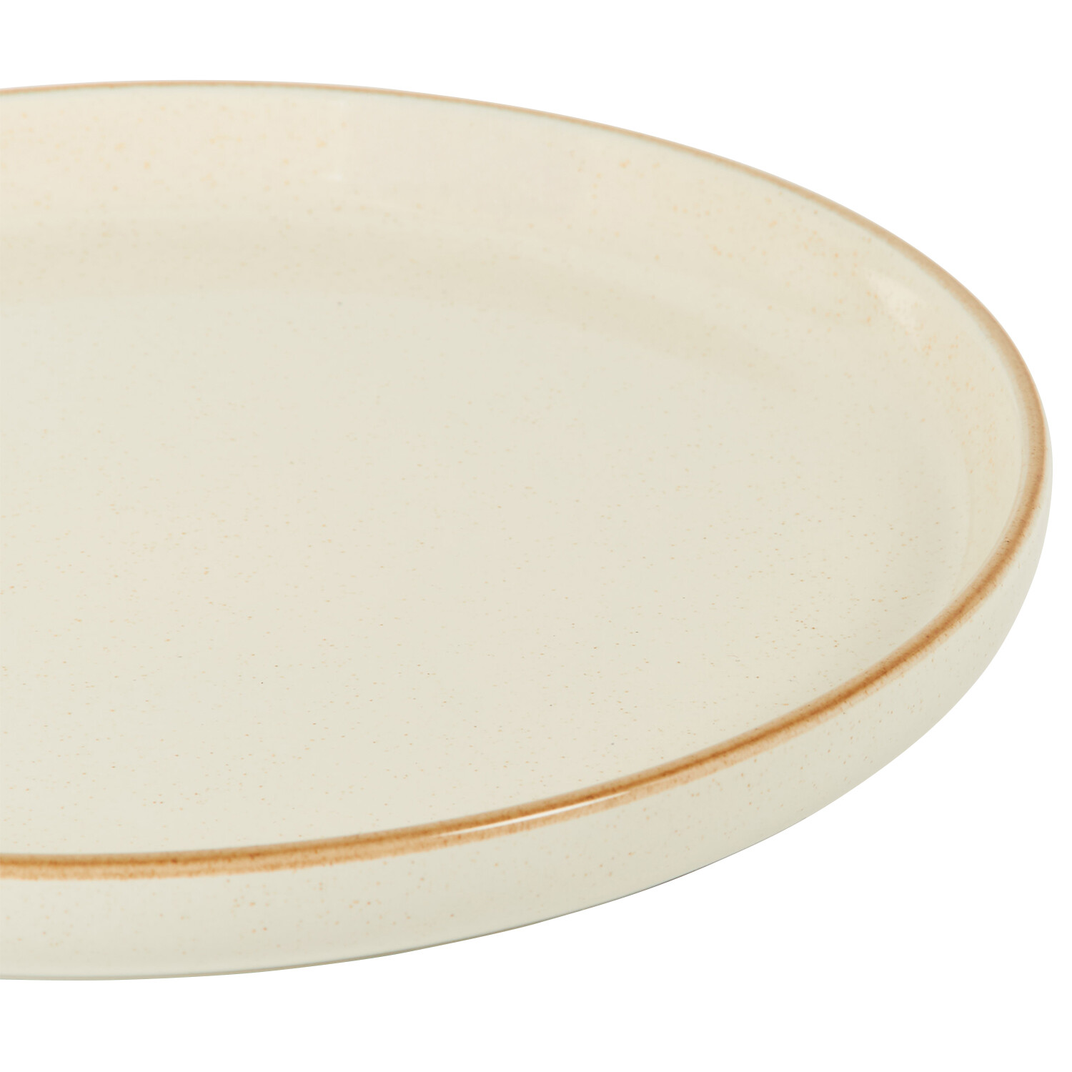 Sesame Speckle Stoneware Side Plate - Oatmeal and Sesame Image 4