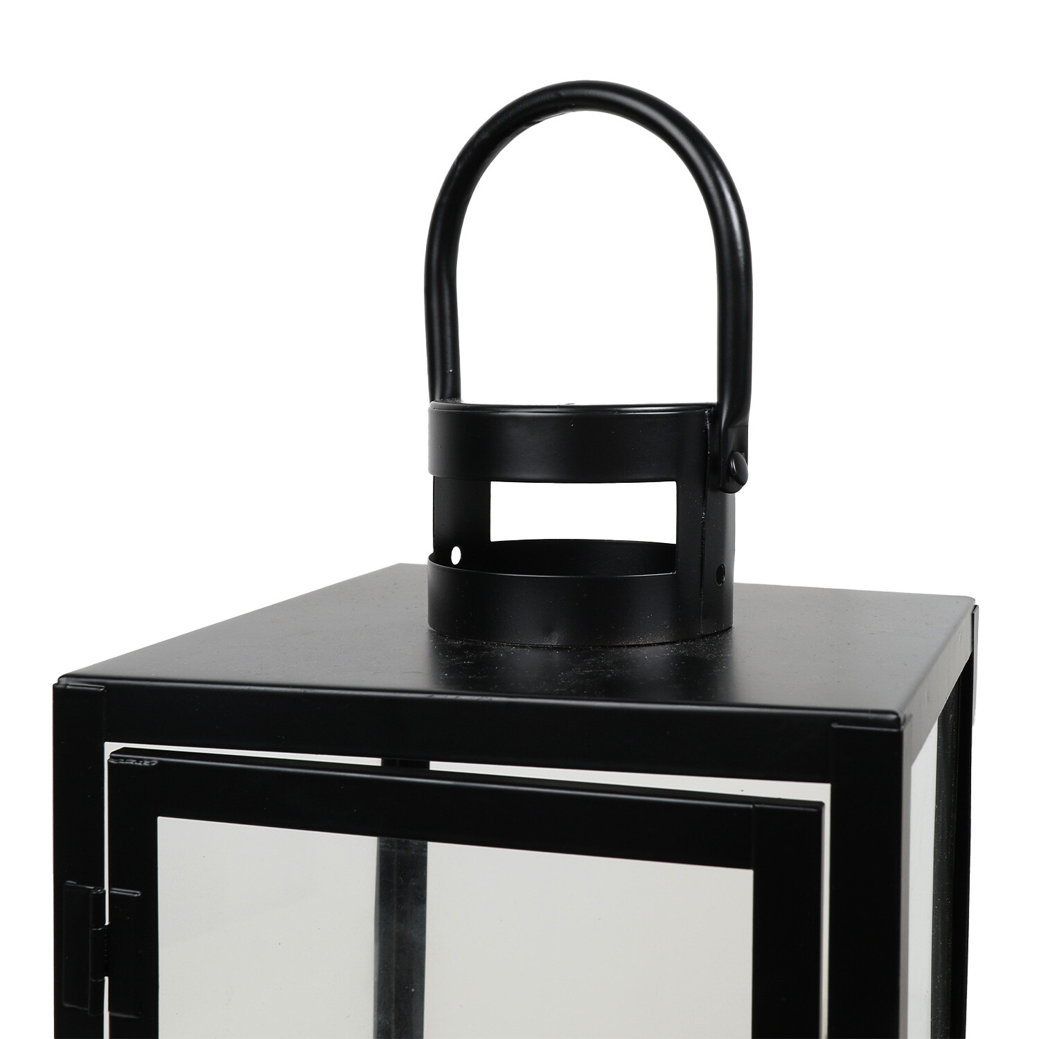 Black Matte Lantern Image 3