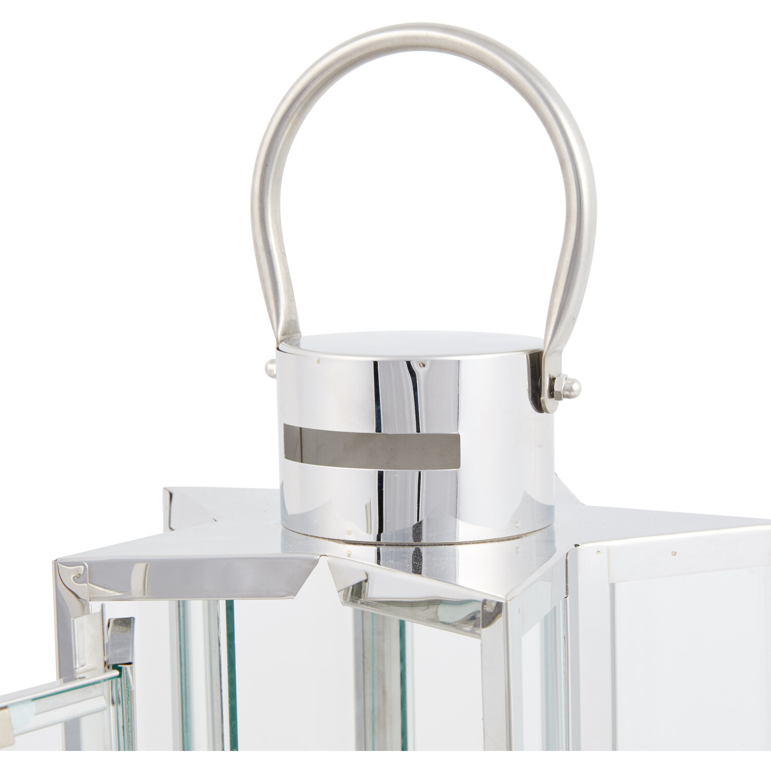 Stainless Steel Star Lantern - Silver Image 3