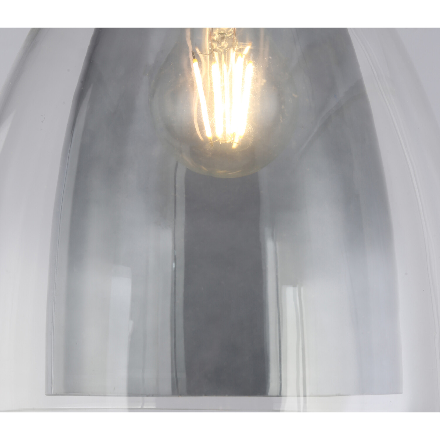 Eden Glass Pendant - Smoked Image 4