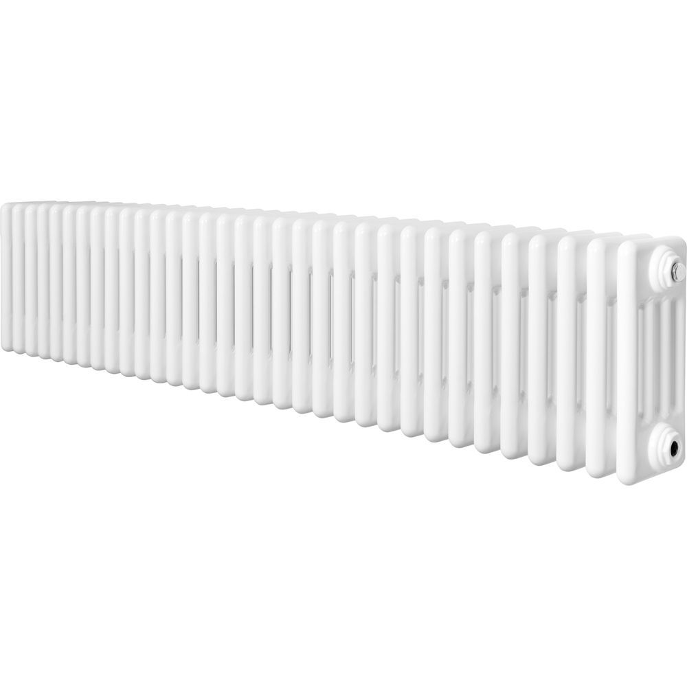 MonsterShop Traditional White 4 Column Radiator 300 x 1505mm Image 2