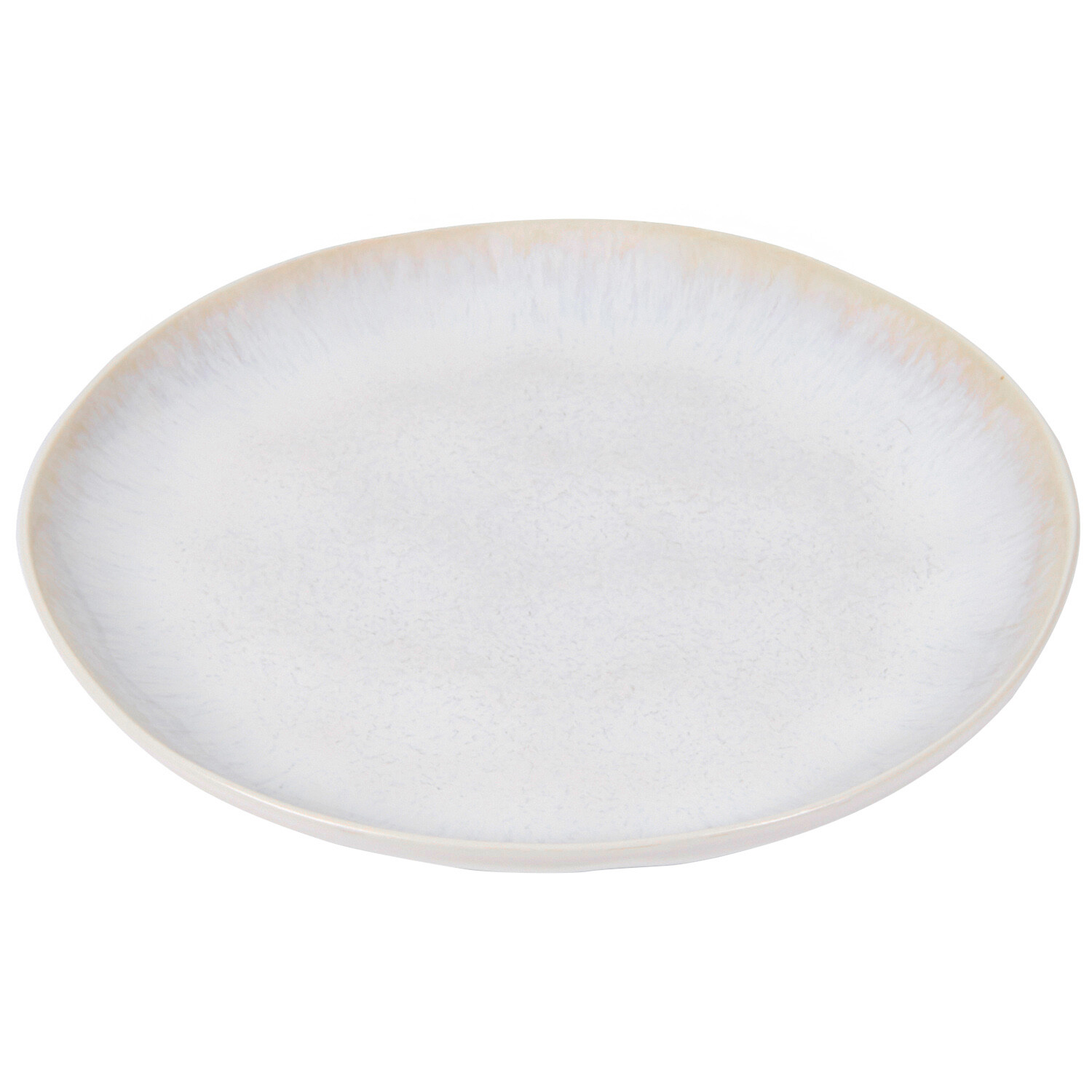 White Textured Plate - White / Dinner Plate Image 4