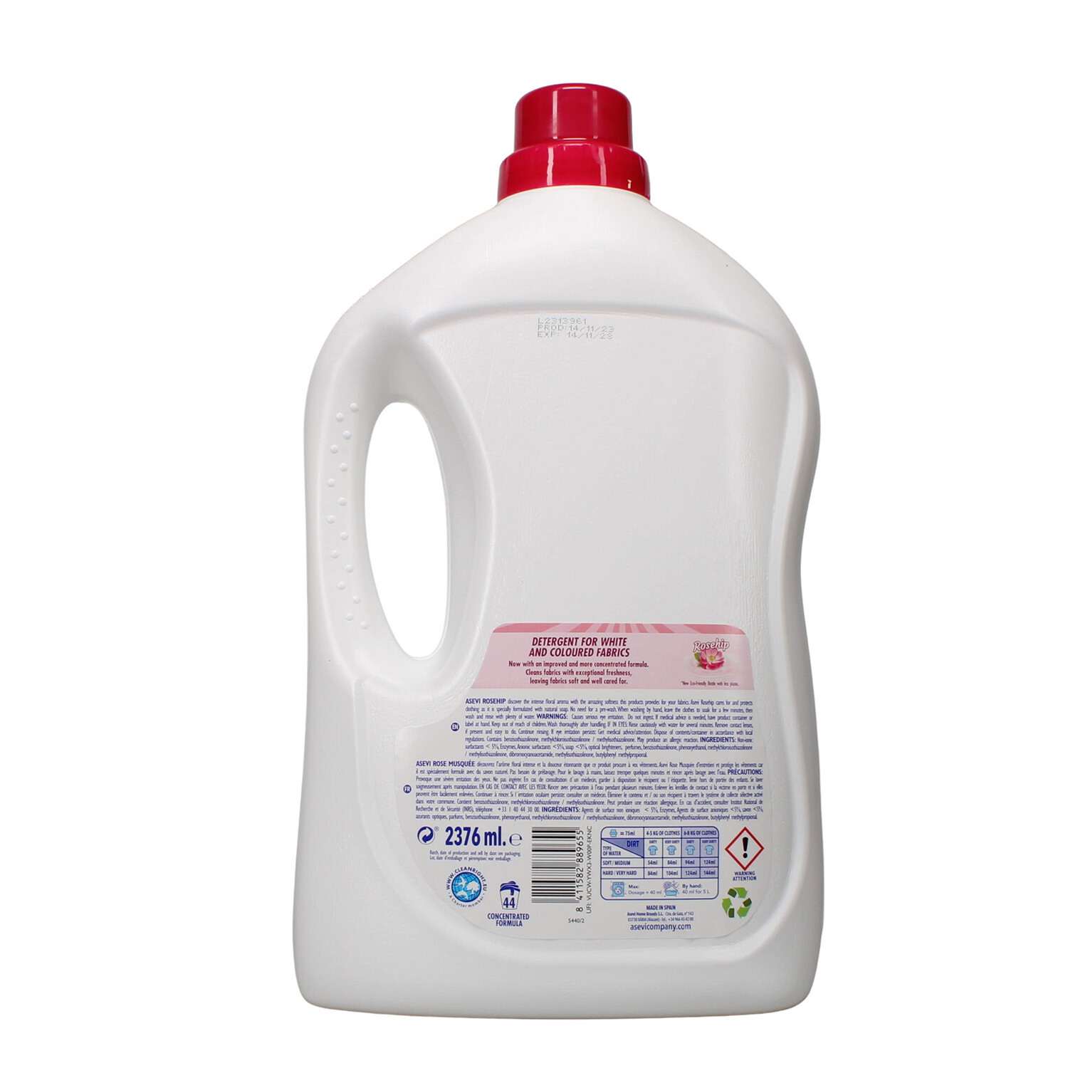 Asevi Laundry Detergent Rosehip Image 2