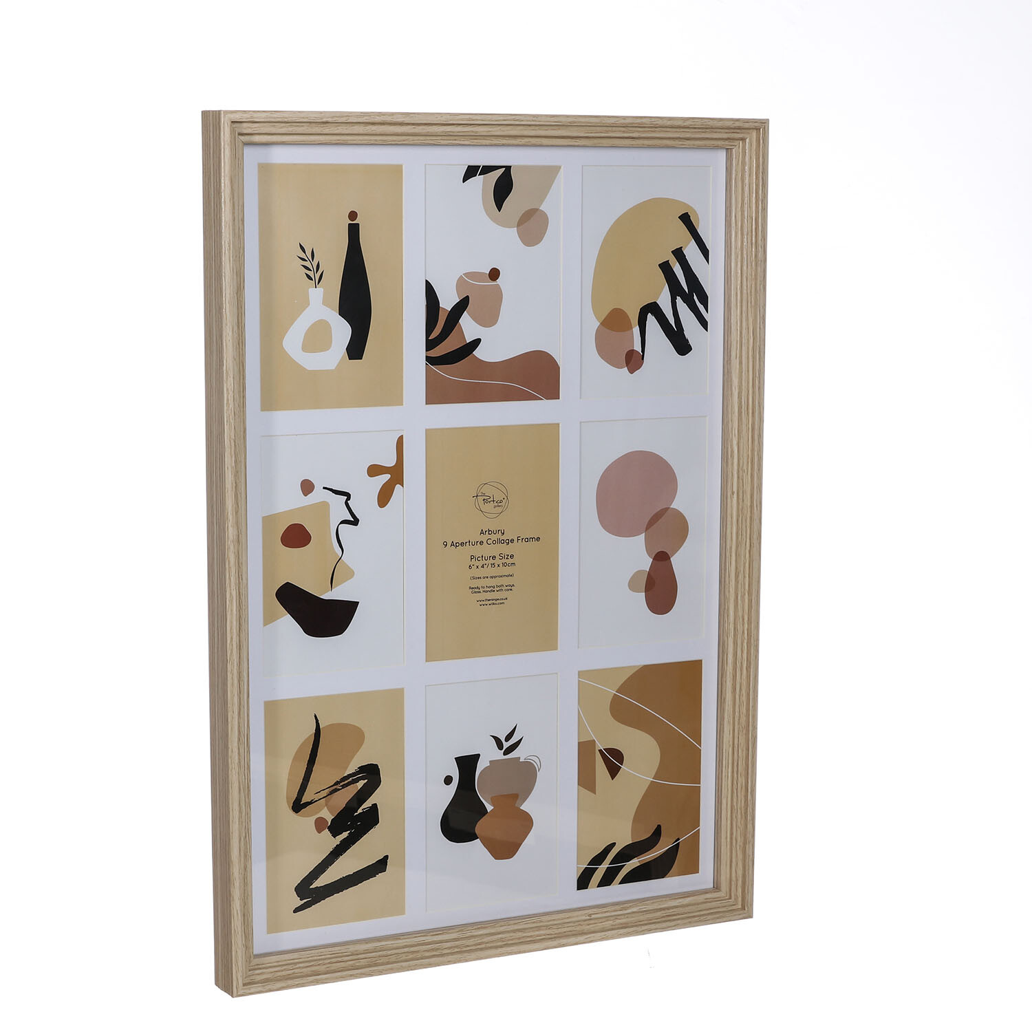 Arbury 9 Aperture Collage Frame - Multicolour Image 2