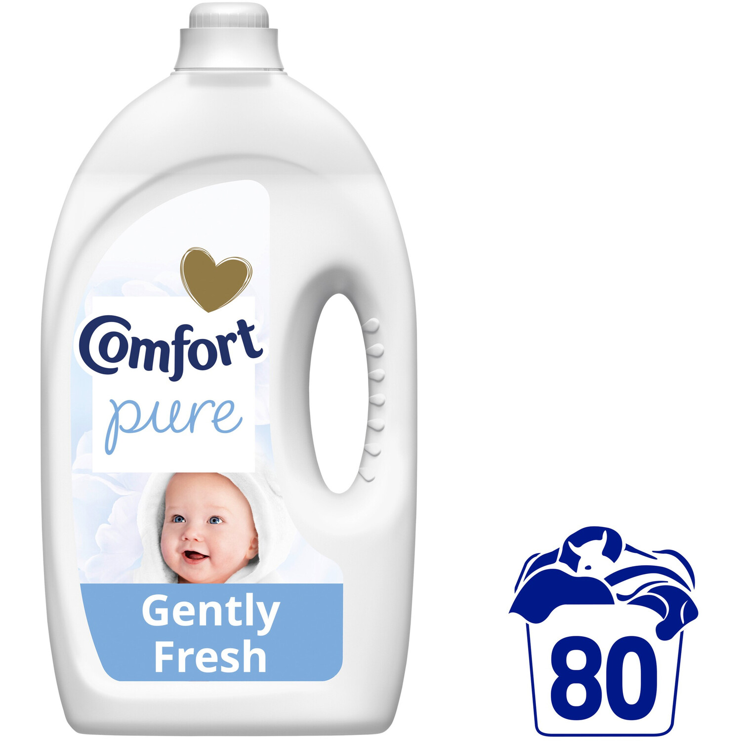 Comfort Pure Hypoallergenic Fabric Conditioner 80 Image 5