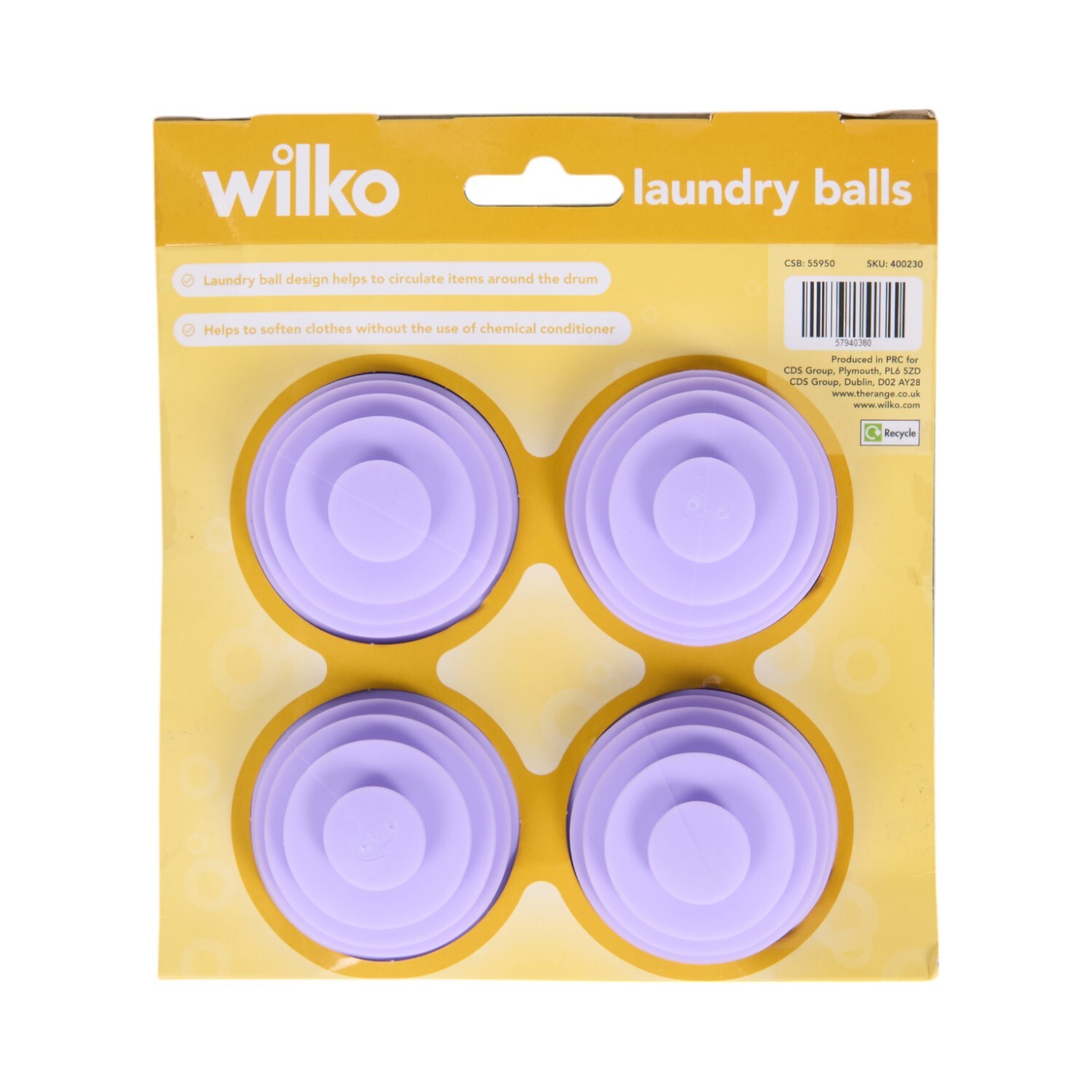 Wilko Pack of 3 Laundry Balls Image 2