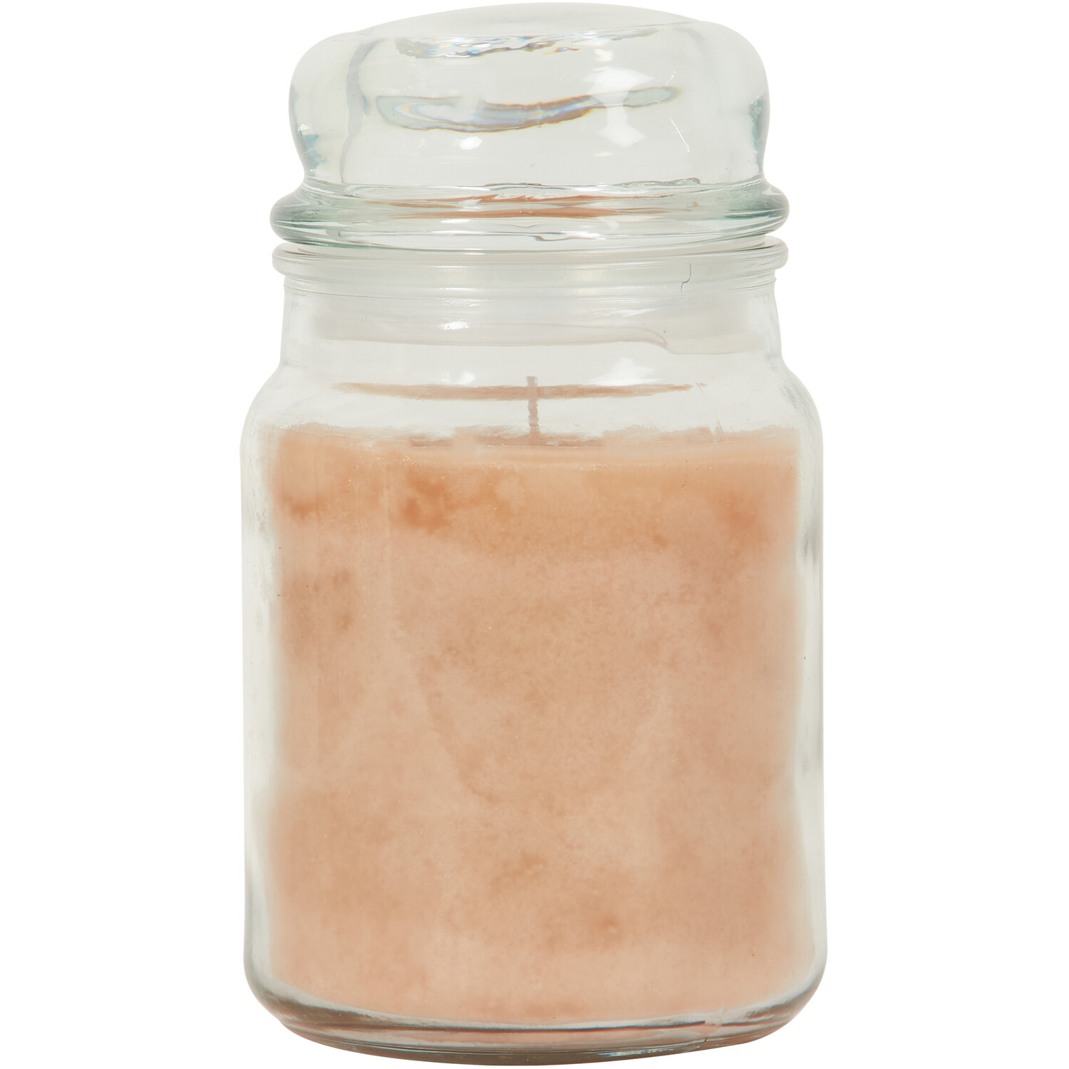 True Aroma Large Mason Jar Candle - Cinnamon Roll Image 3