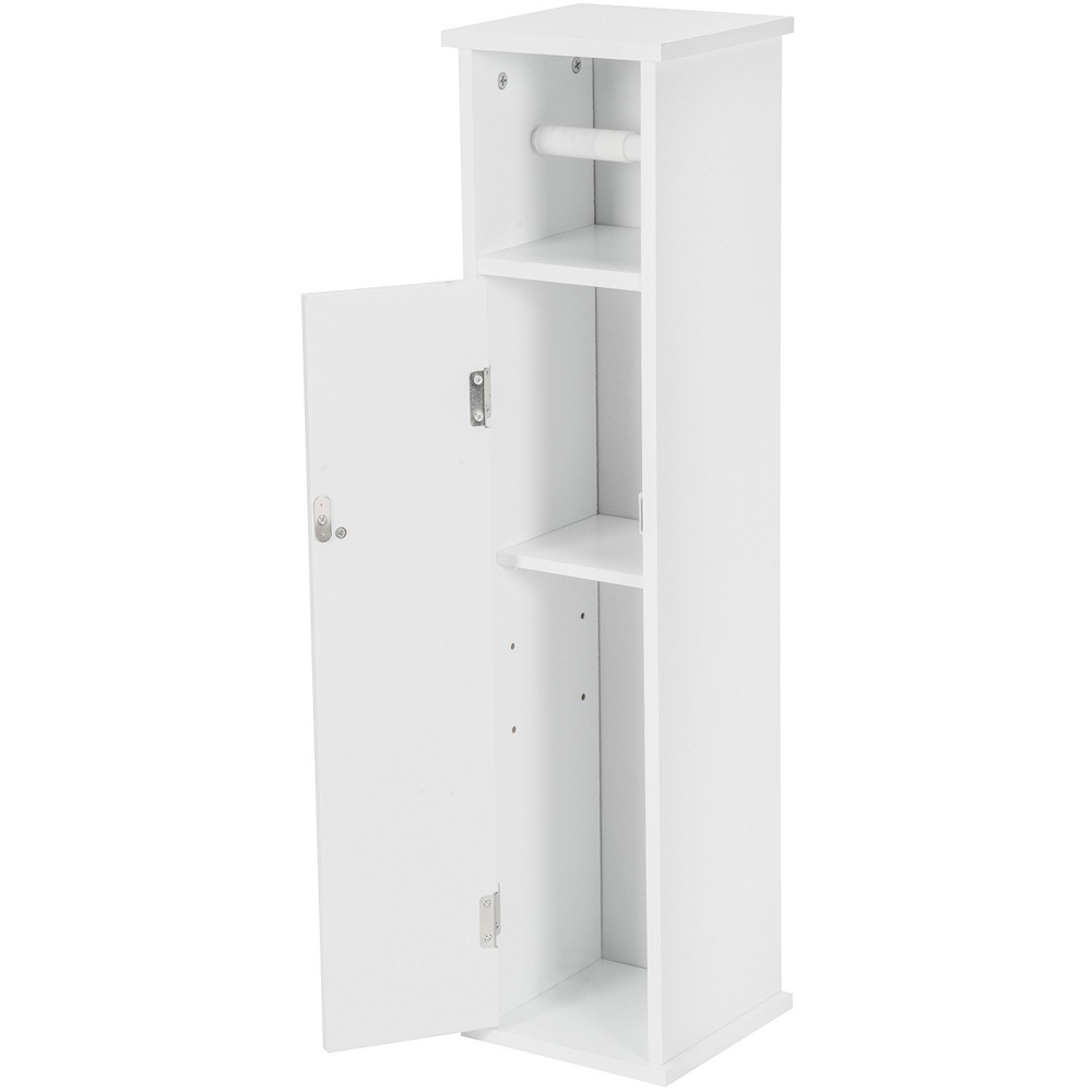 Kingston White Toilet Roll Holder Image 4