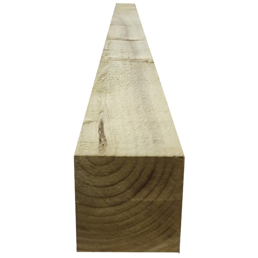 Snowdon Timber 4 x 4 inch Pressure Treated Garden Fence Post 1.8m x 100mm 8 Pack Image 2