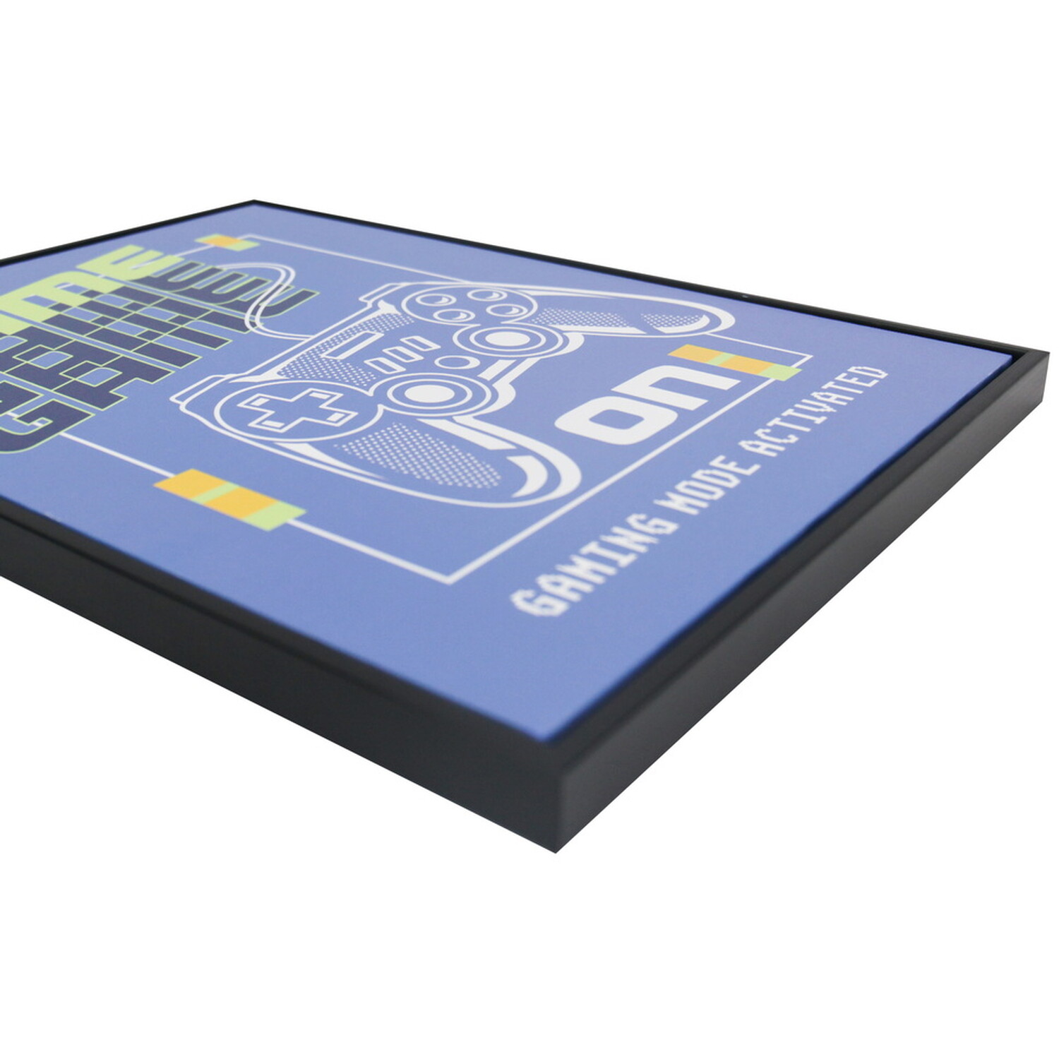 Graphic Gaming Framed Print - Multicolour Image 2