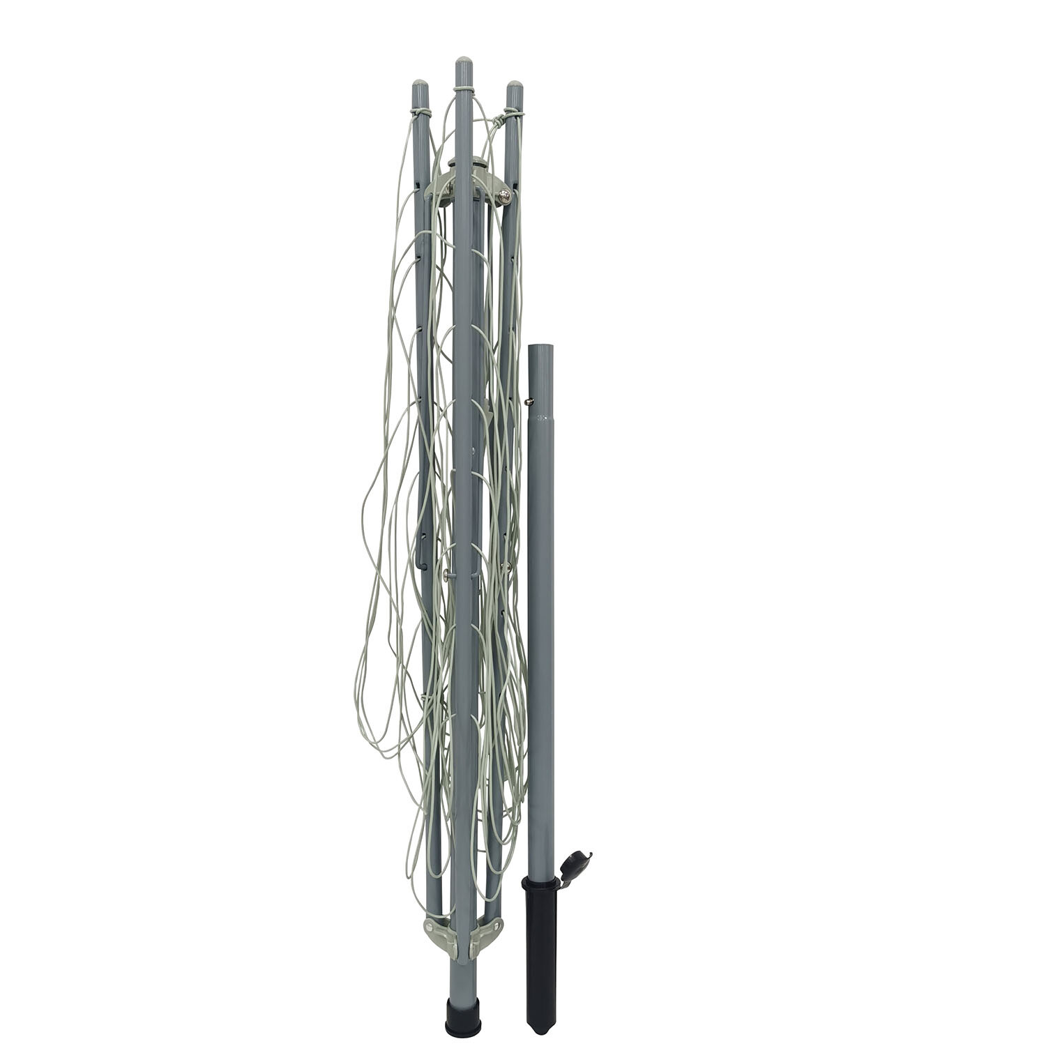 My Laundry 30m 3 Arm Rotary Airer - Grey Image 3