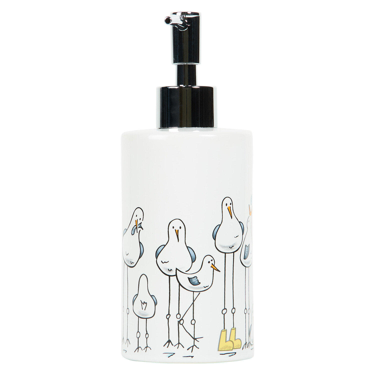 Seagull Soap Dispenser White Image 3