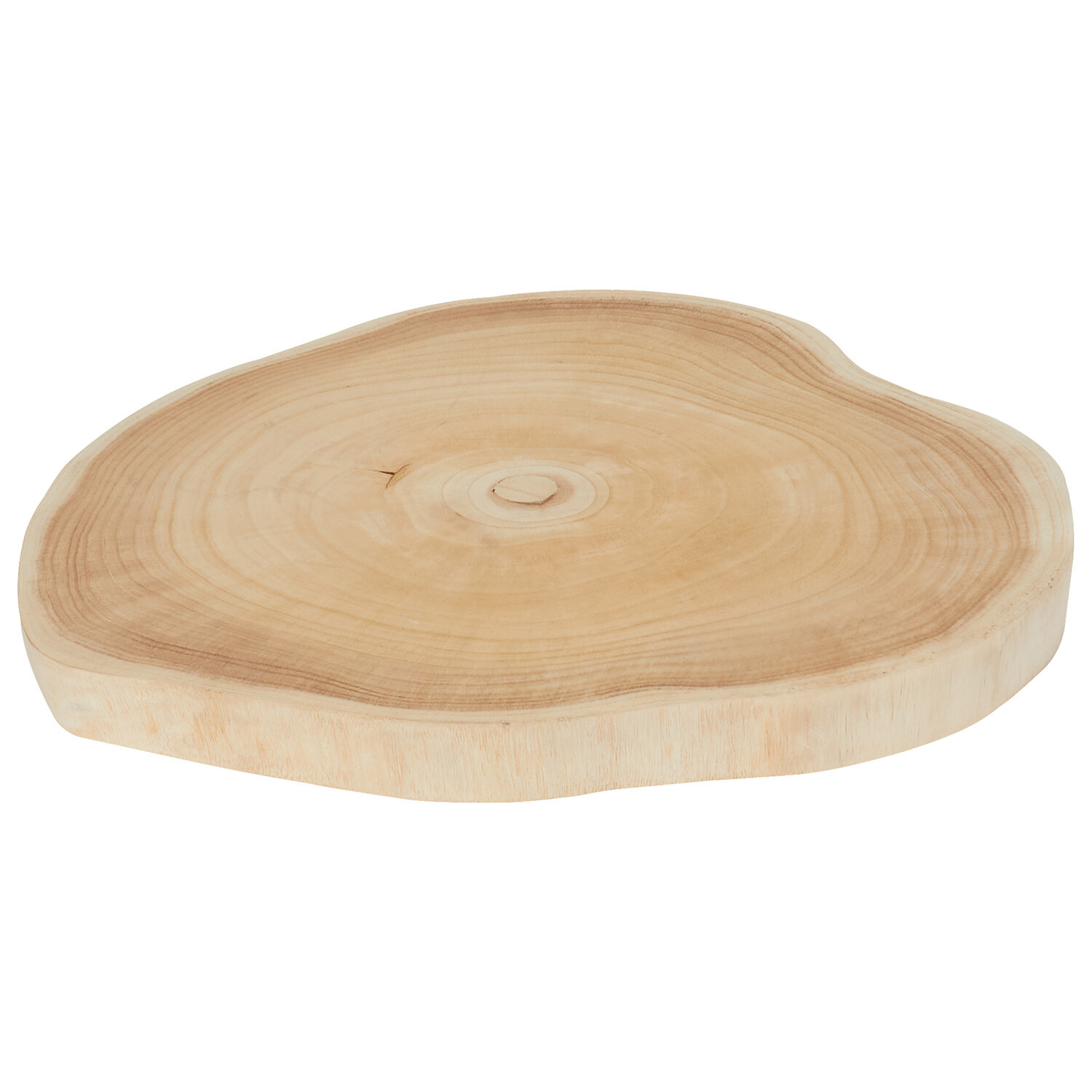 Wooden Slice Centrepiece 42cm Natural Image 3