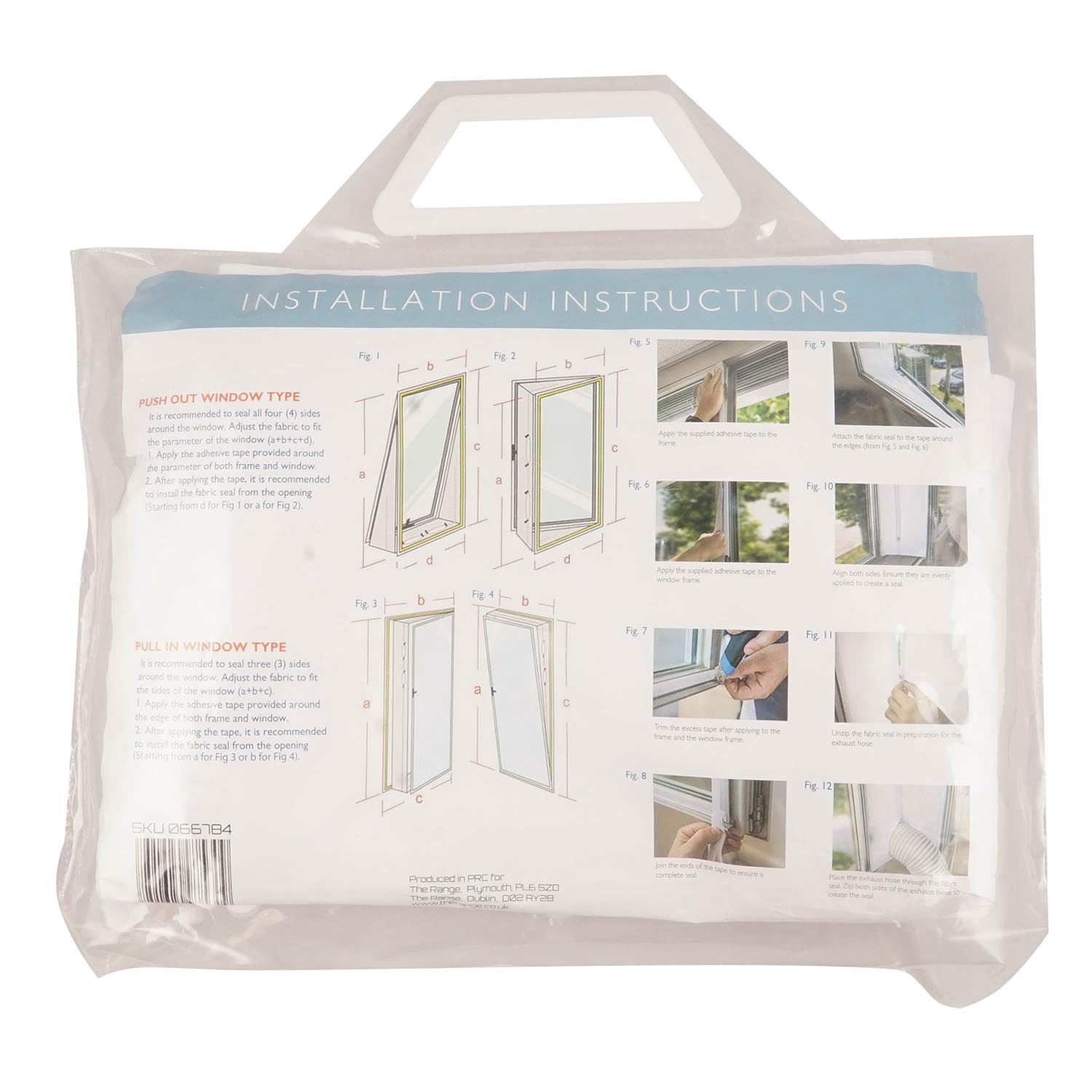 Icycool Portable Air Conditioner Push and Pull Window Kit Image 2