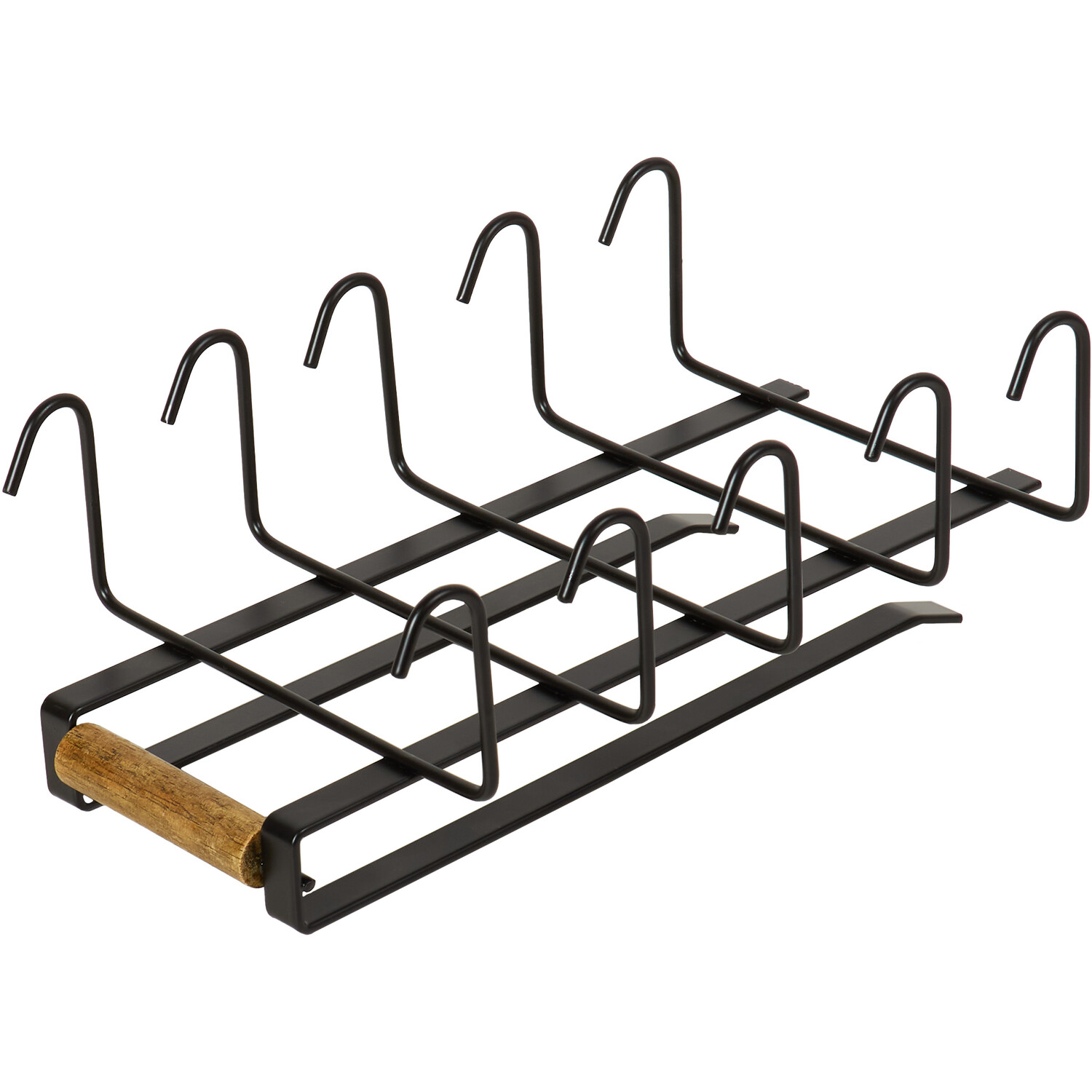 Malmo Under Shelf Mug Holder - Black Image 4