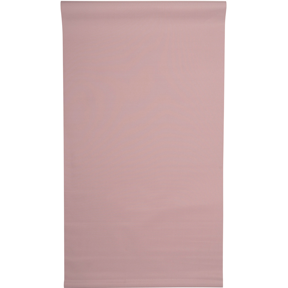Plain Blackout Roller Blinds Blush 90cm Image 2