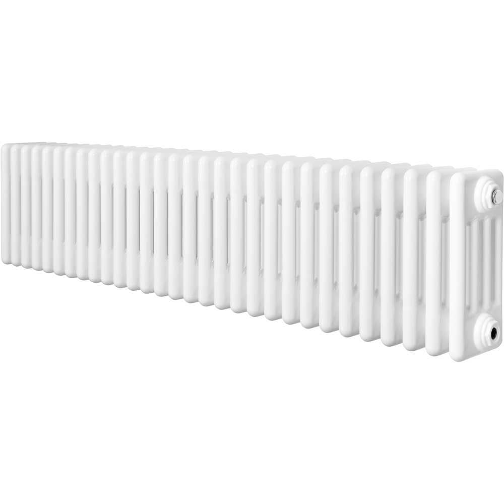 MonsterShop Traditional White 4 Column Radiator 300 x 1370mm Image 3
