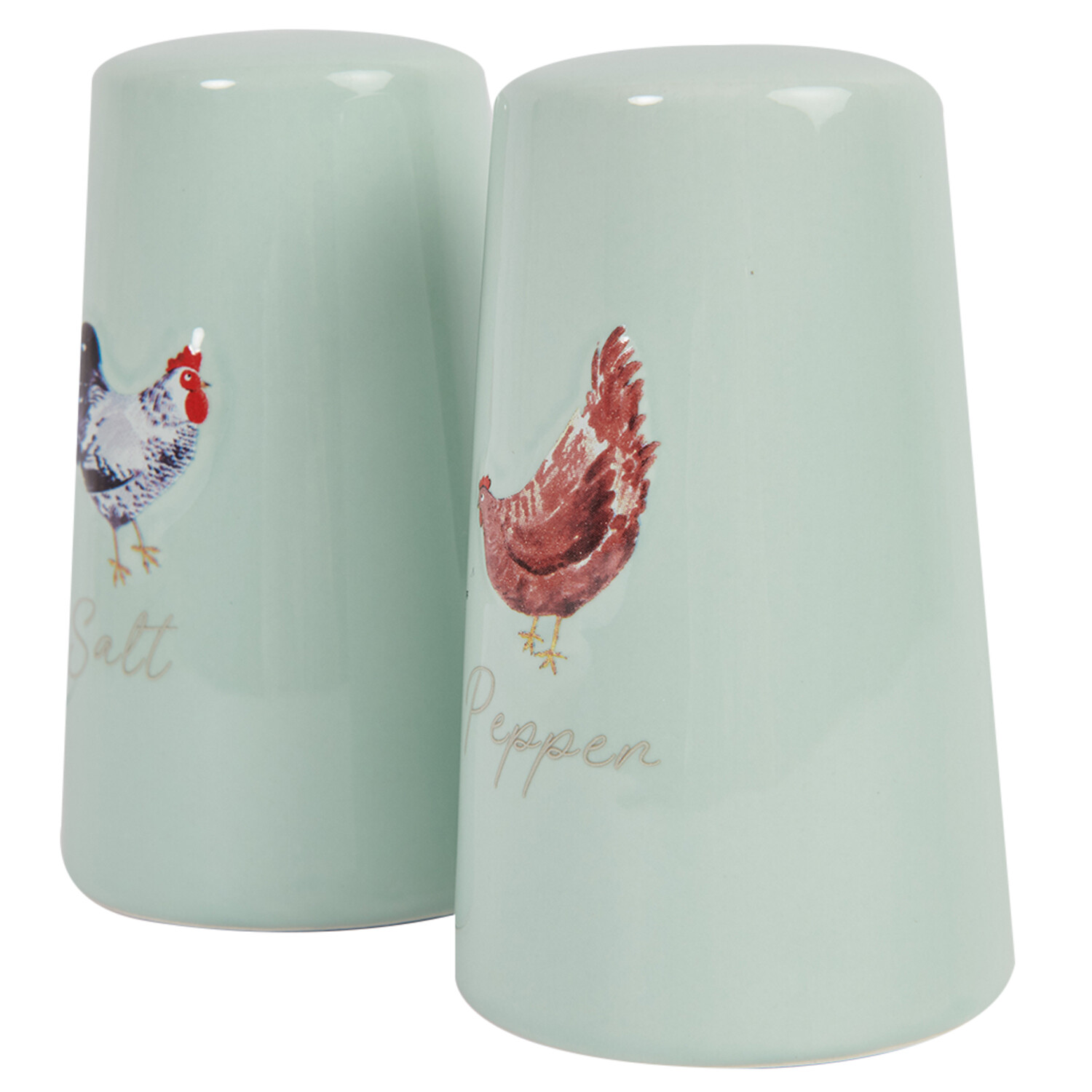 Daisy Farm Salt and Pepper Shaker Set - Sage Green Image 3