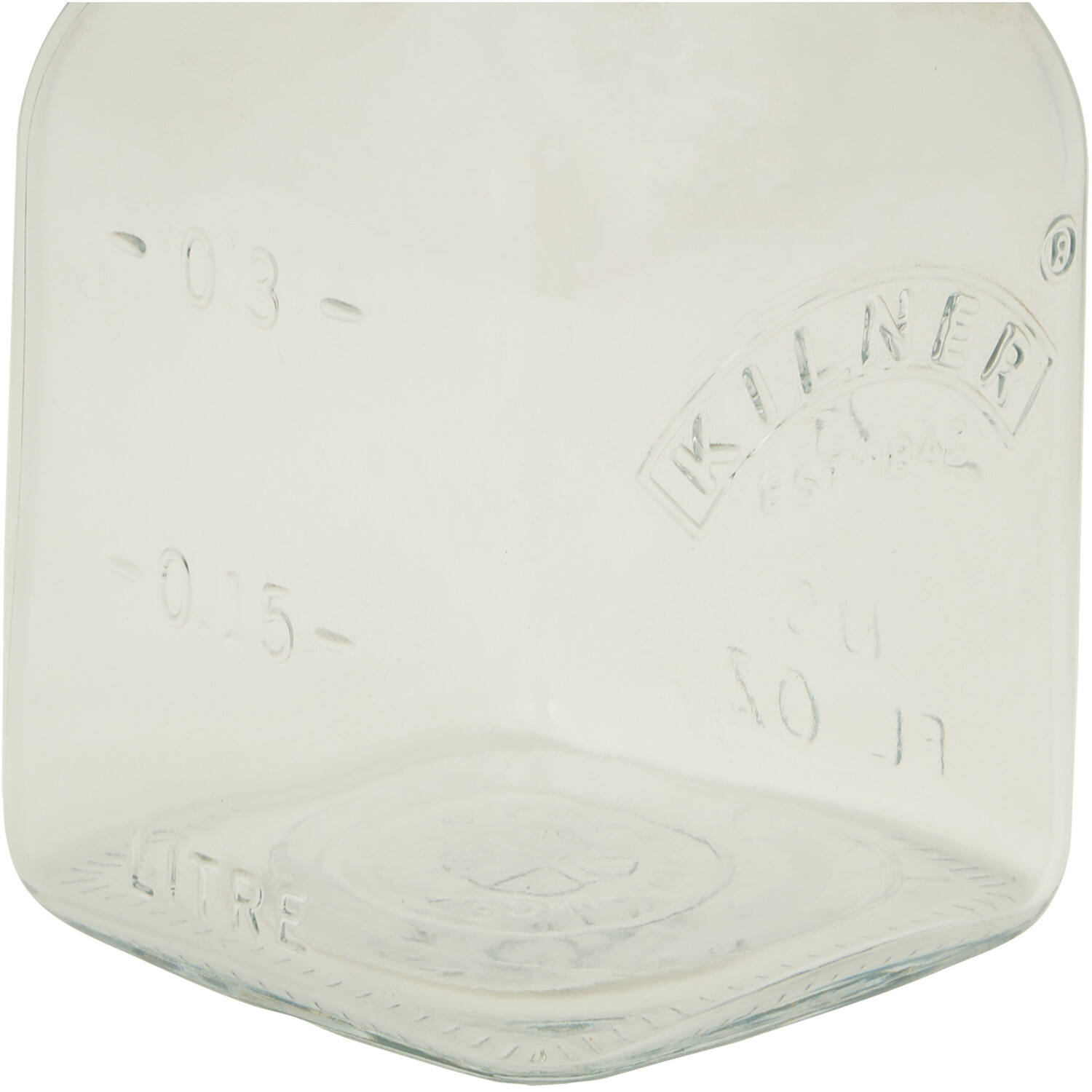 Juice and Sauce Bottle - Clear / 500ml Image 3