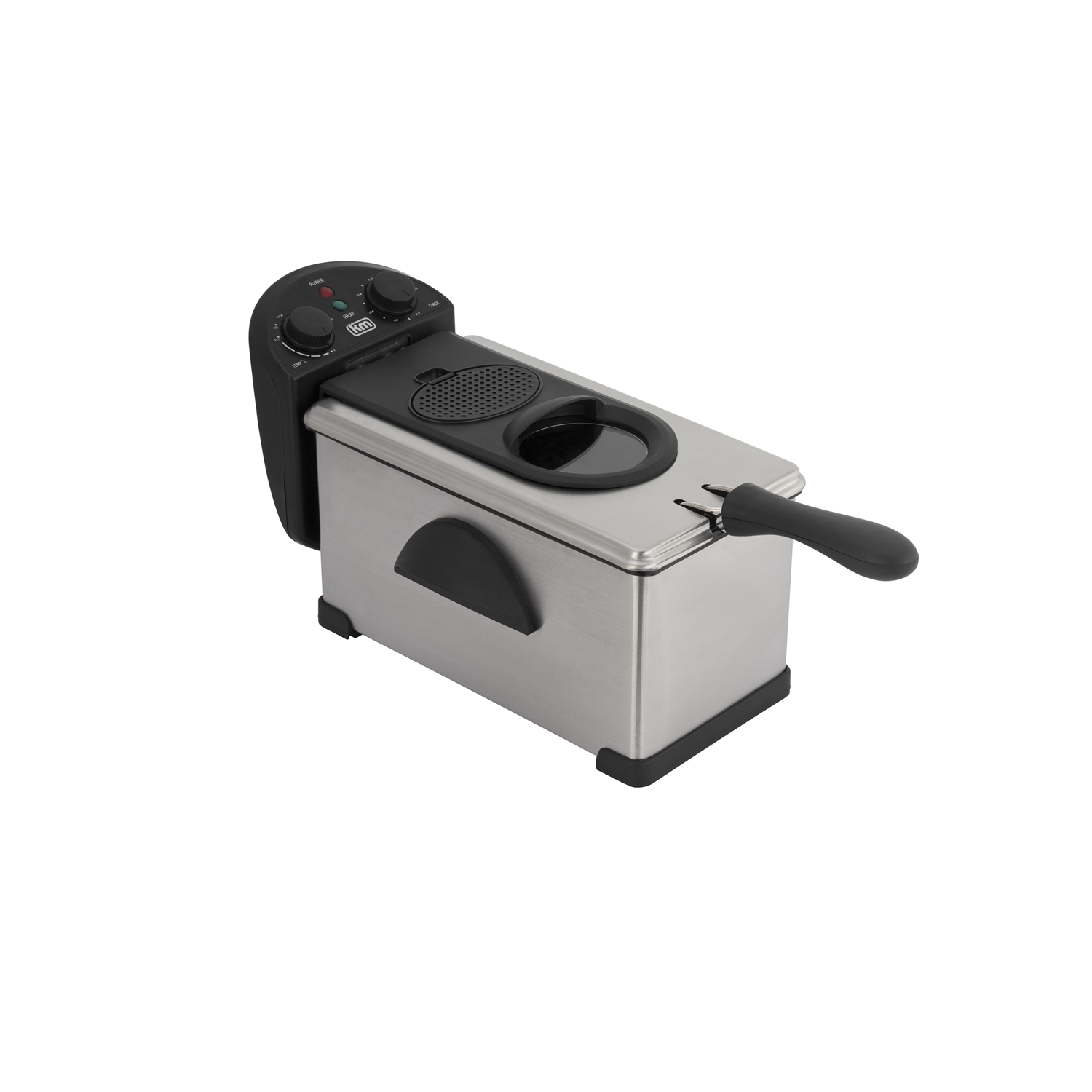 Kitchen Master Black 3L Deep Fryer with Timer Image 4