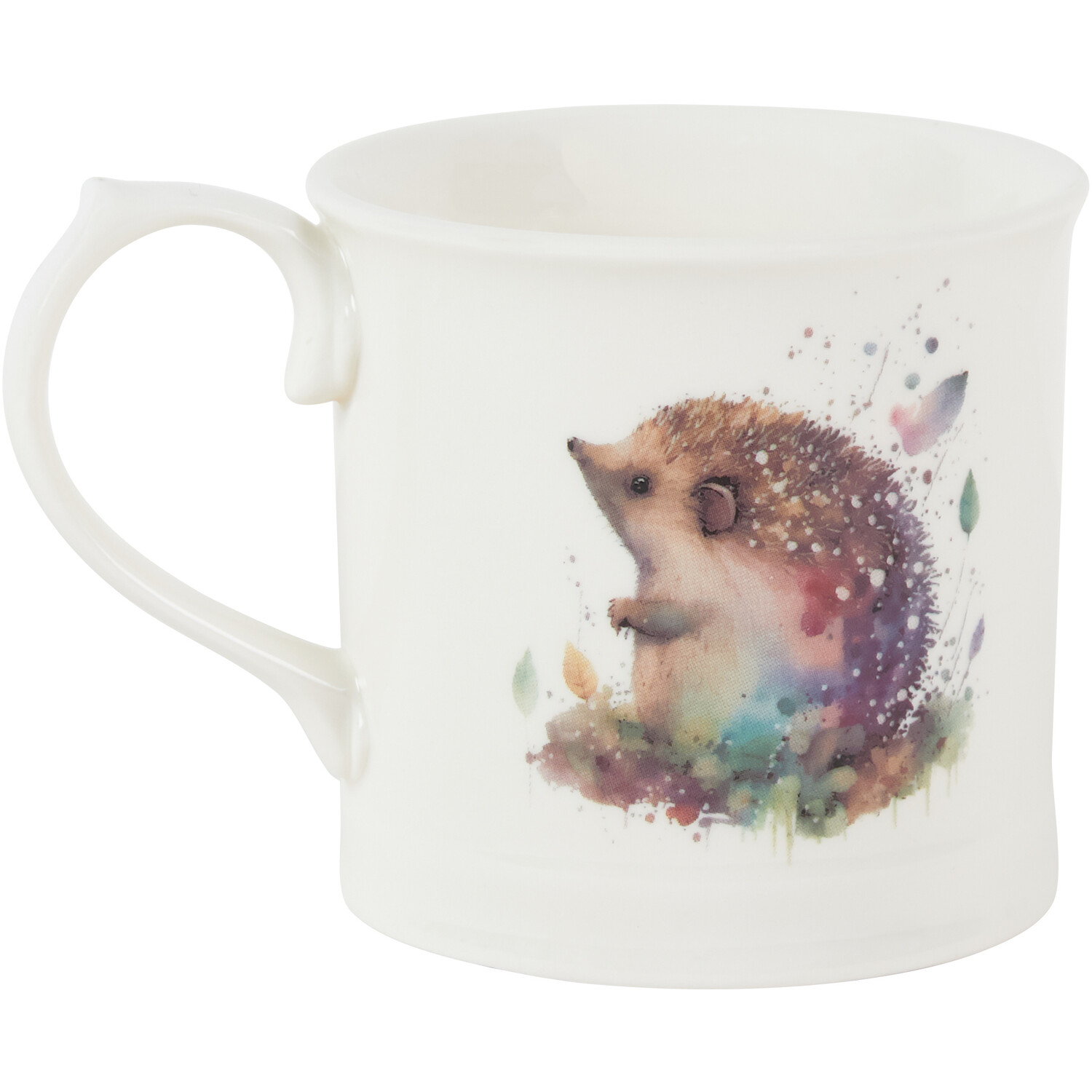 Woodland Animal Design Mug - White Image 4