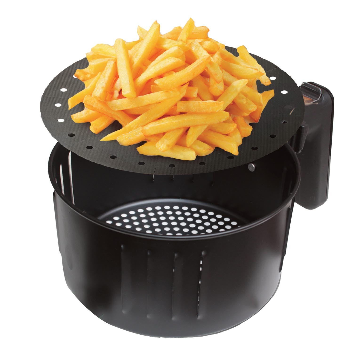Pack of 2 Resuable Air Fryer Liner - Black Image 3