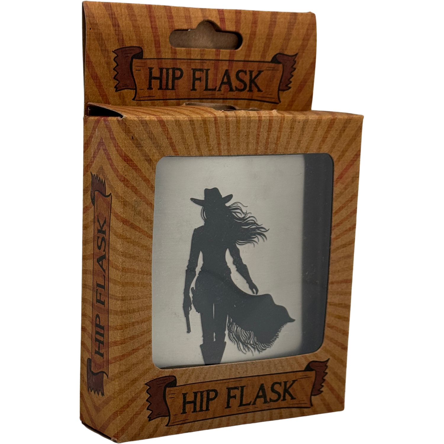 Holy Water or Cowgirl Hip Flask Image 2