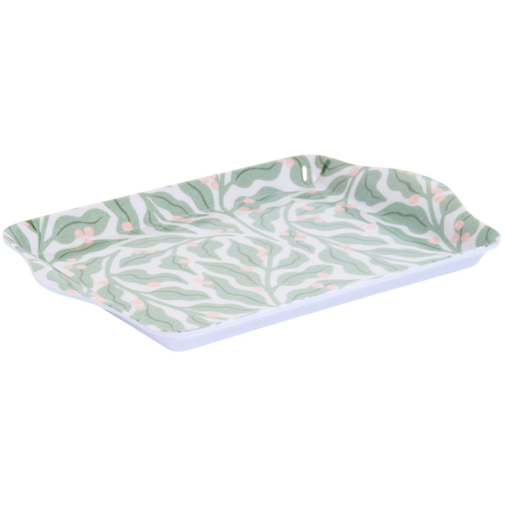 Green Leaves Tray Green Image 4