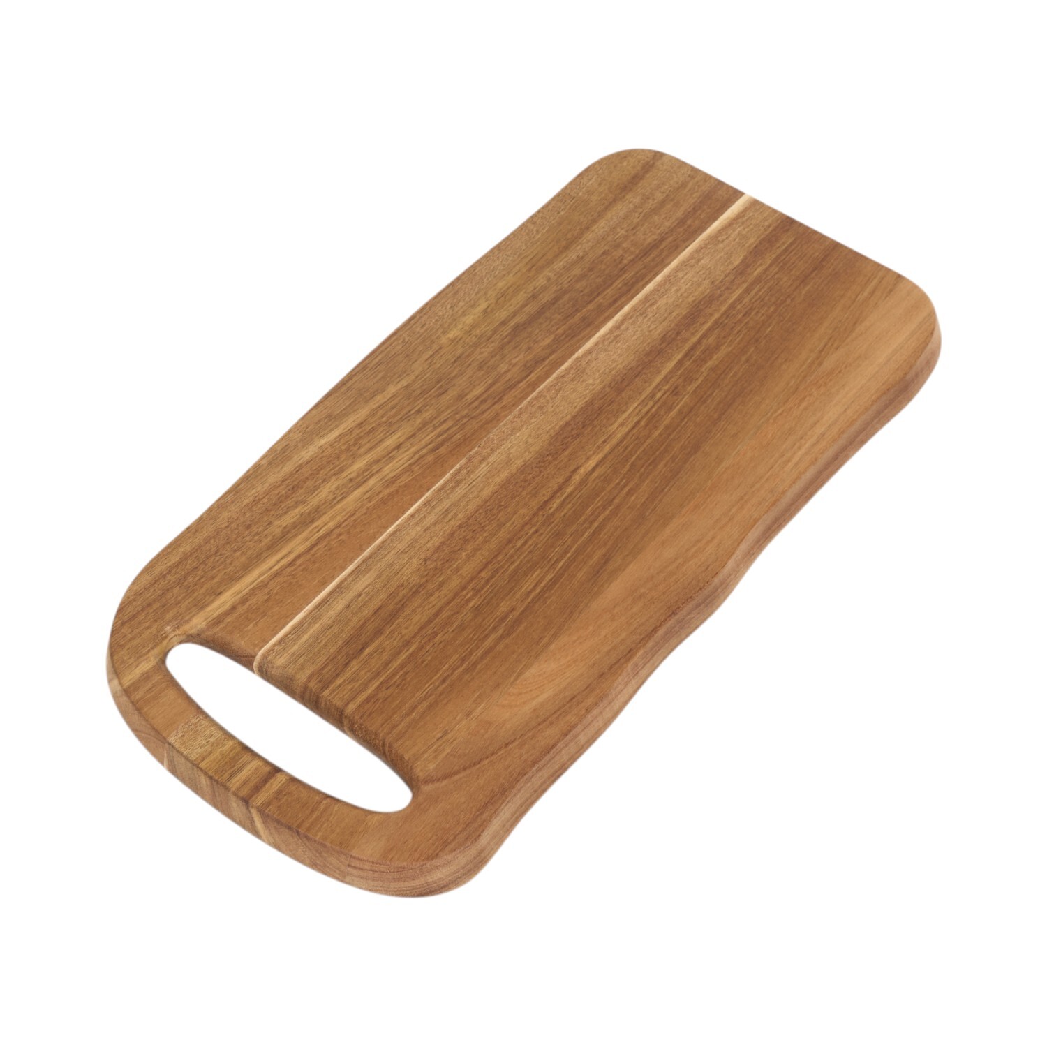Acacia Wood Rustic Chop and Serve Board Brown Image 3