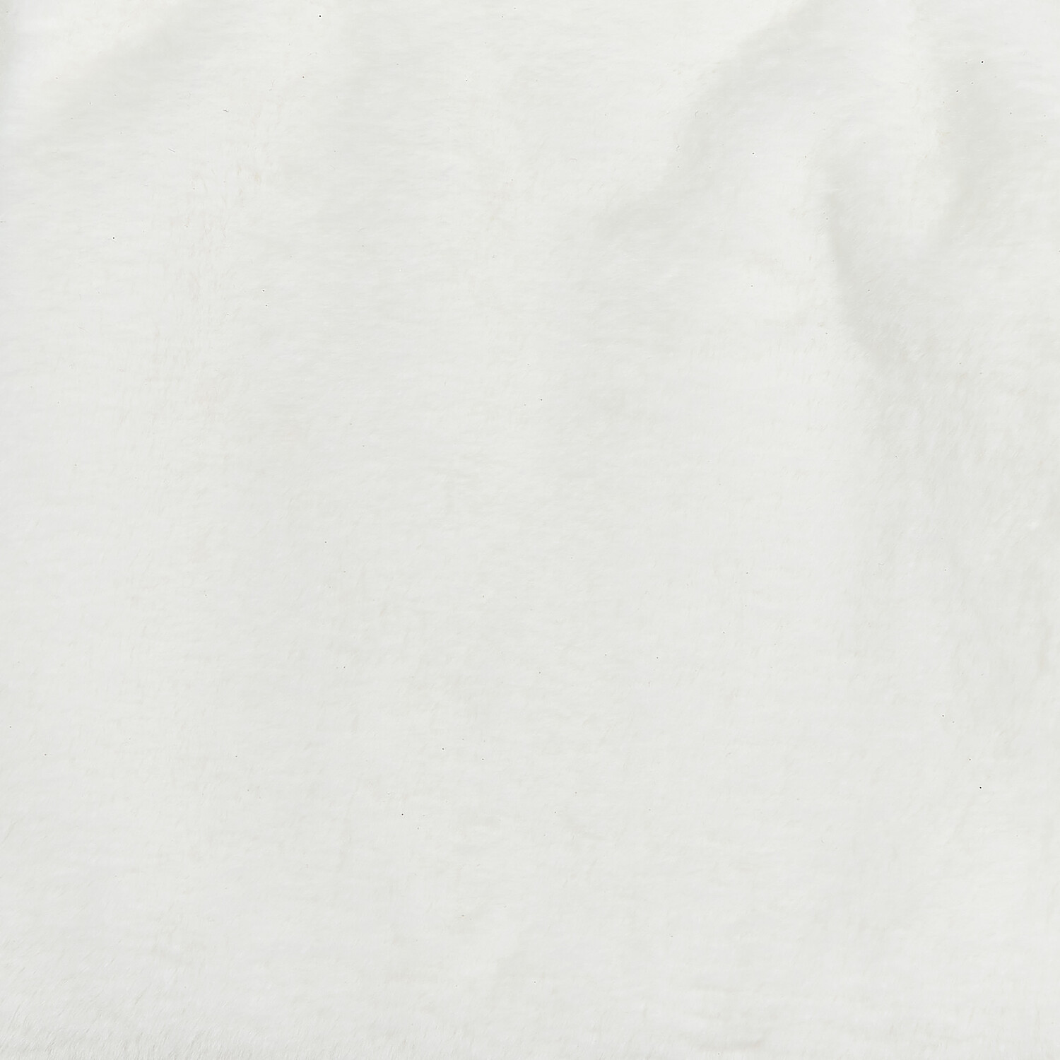 Faux White Table Runner - White Image 2