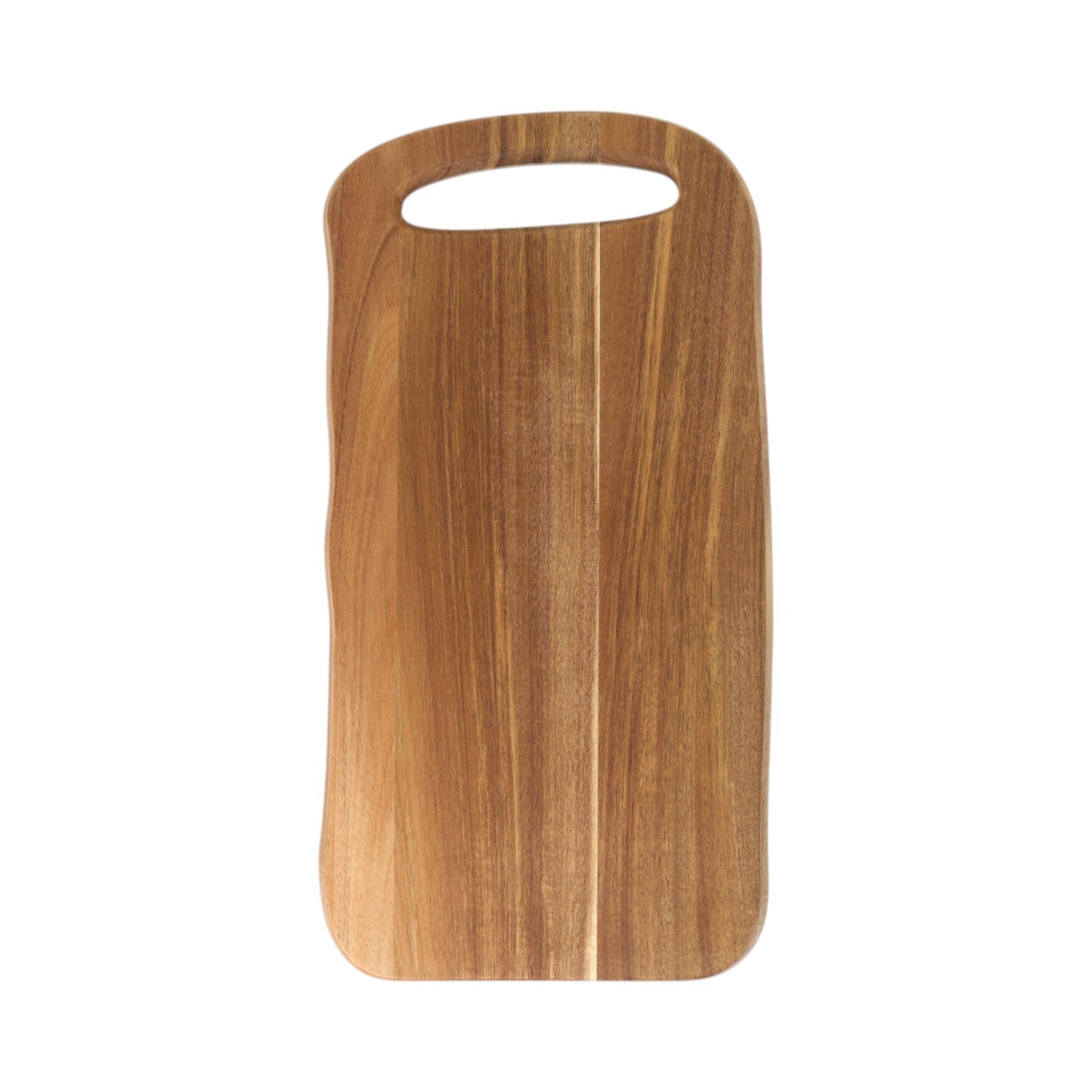 Acacia Wood Rustic Chop and Serve Board Brown Image 2