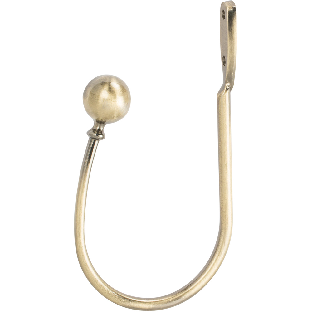 Trends Interior Antique Brass Classic Curtain Holdbacks 2 Pack Image 2