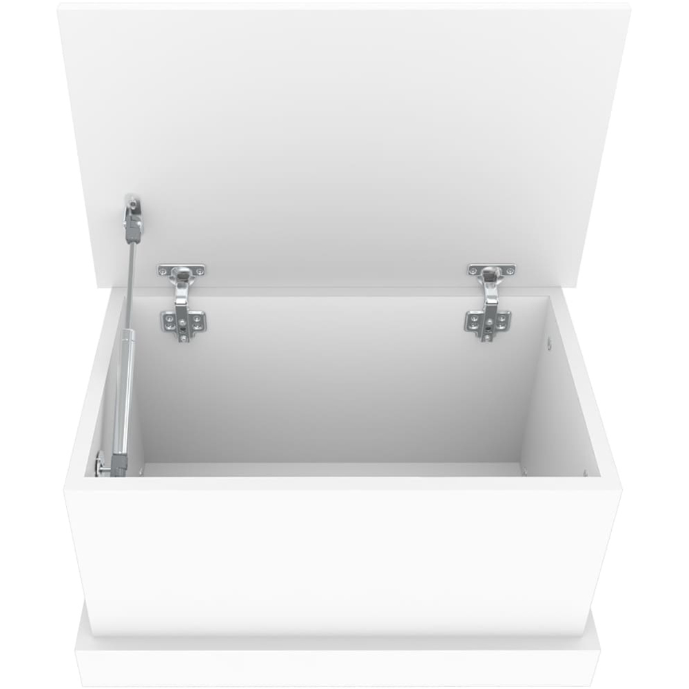 Walplus White Storage Box with Lid Image 7
