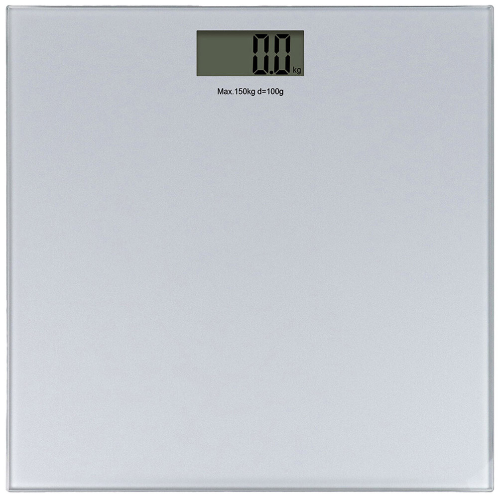 Tempered Glass Silver Electronic Scale Image 7