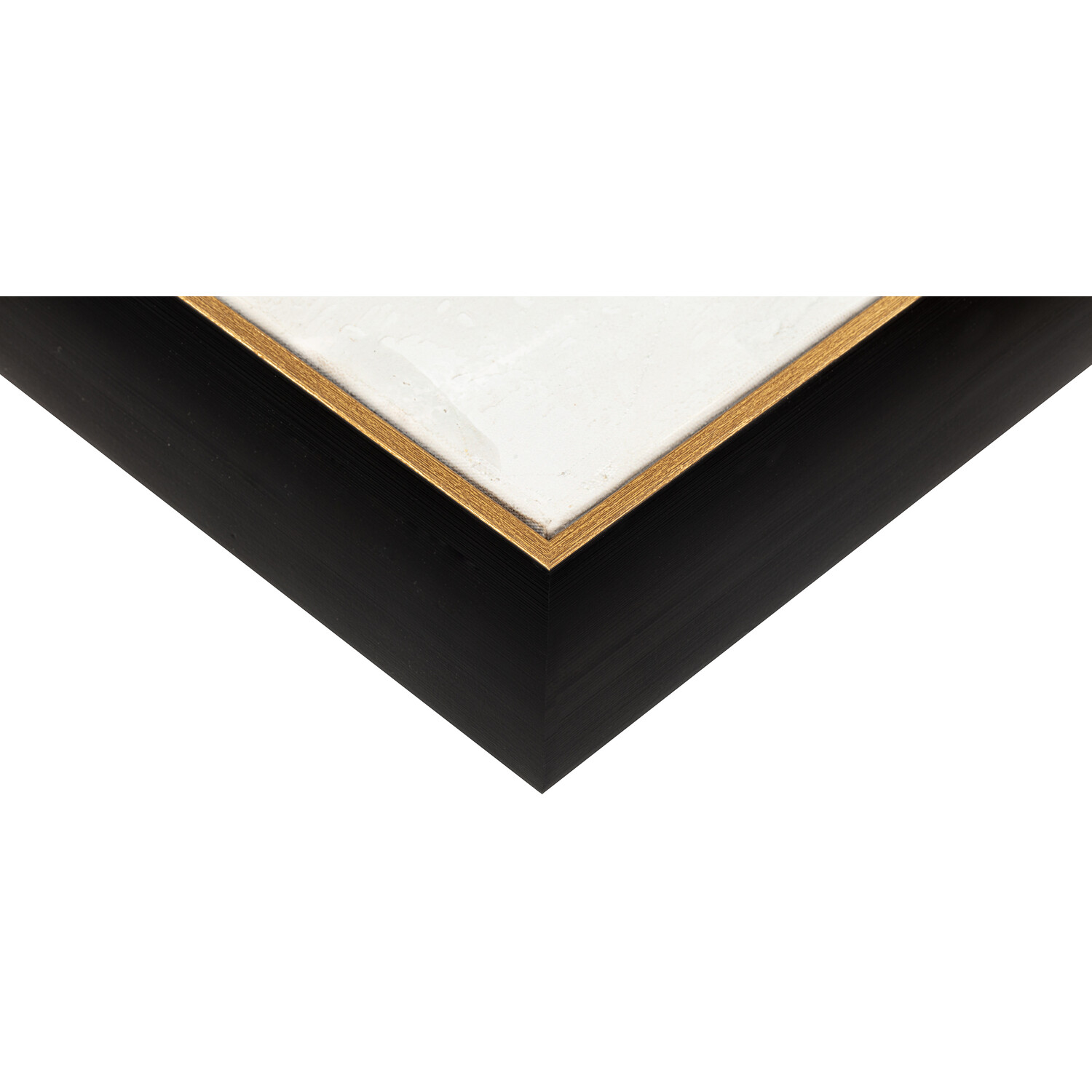 Hand Embellishment Framed Canvas White Image 4