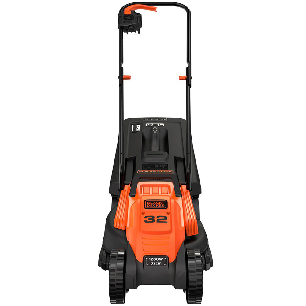 BLACK+DECKER 1200W Hand Propelled 32cm Rotary Electric Lawn Mower  Image 2