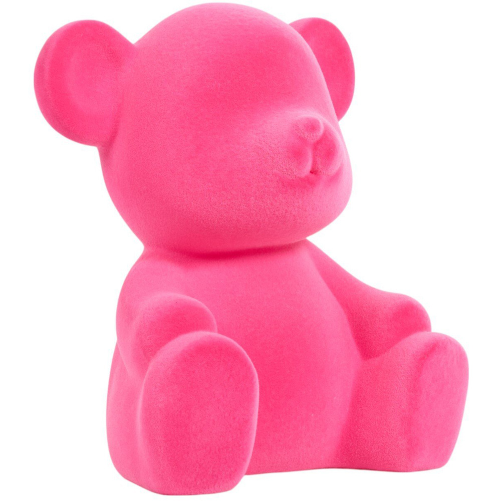 Flocked Bear Ornament Image 7