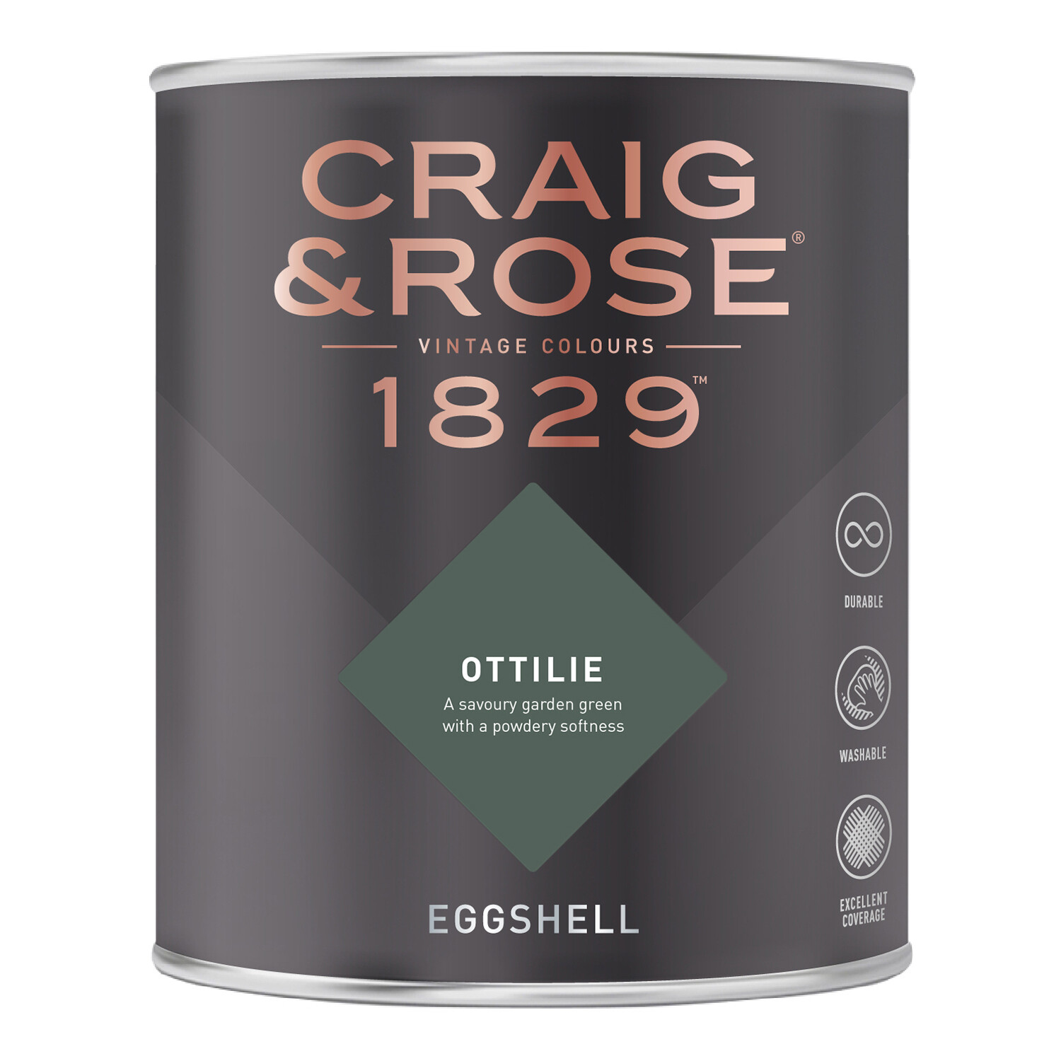 Craig and Rose Eggshell Paint - Ottilie Image 2