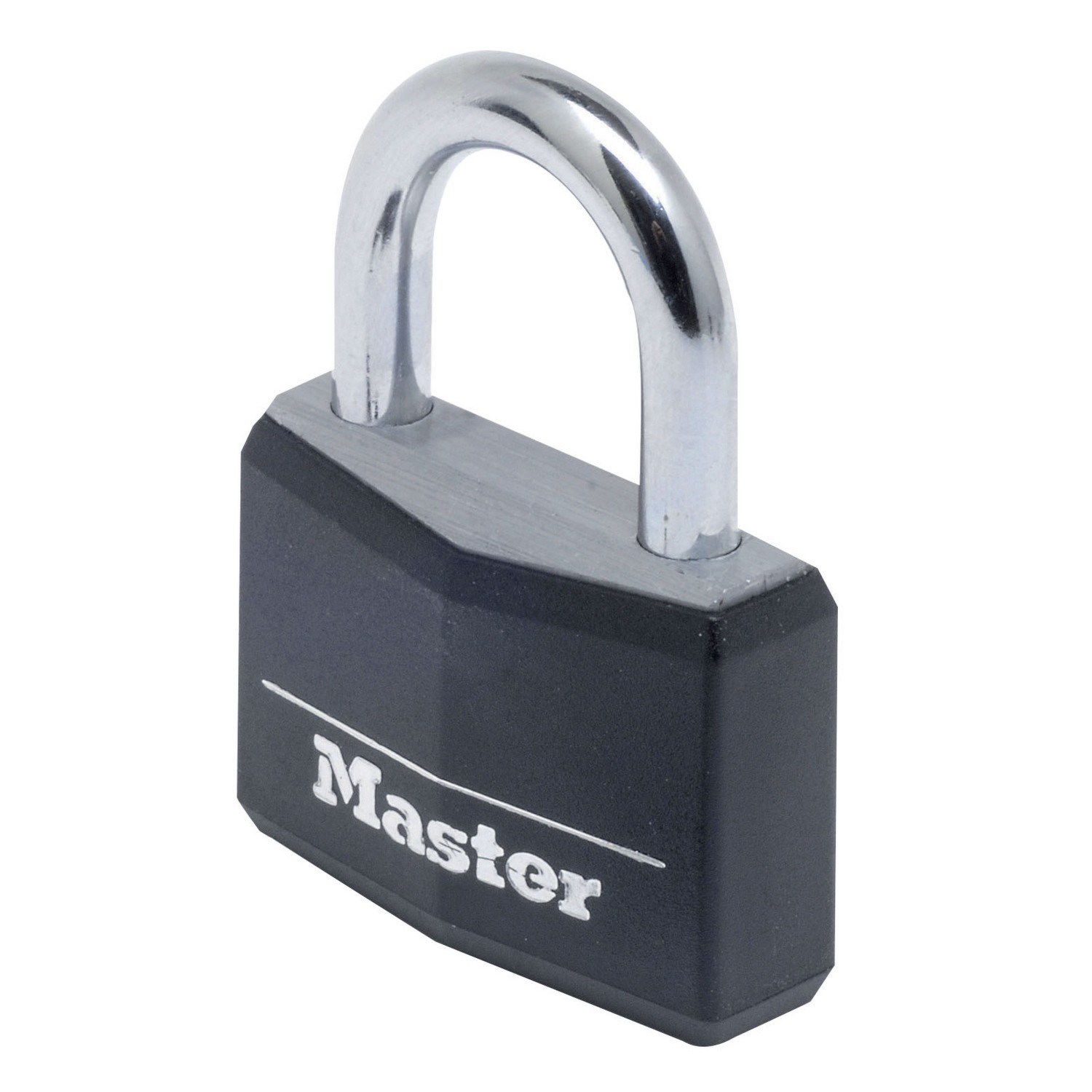 Master Lock 40mm Black Keyed Padlock Image 2
