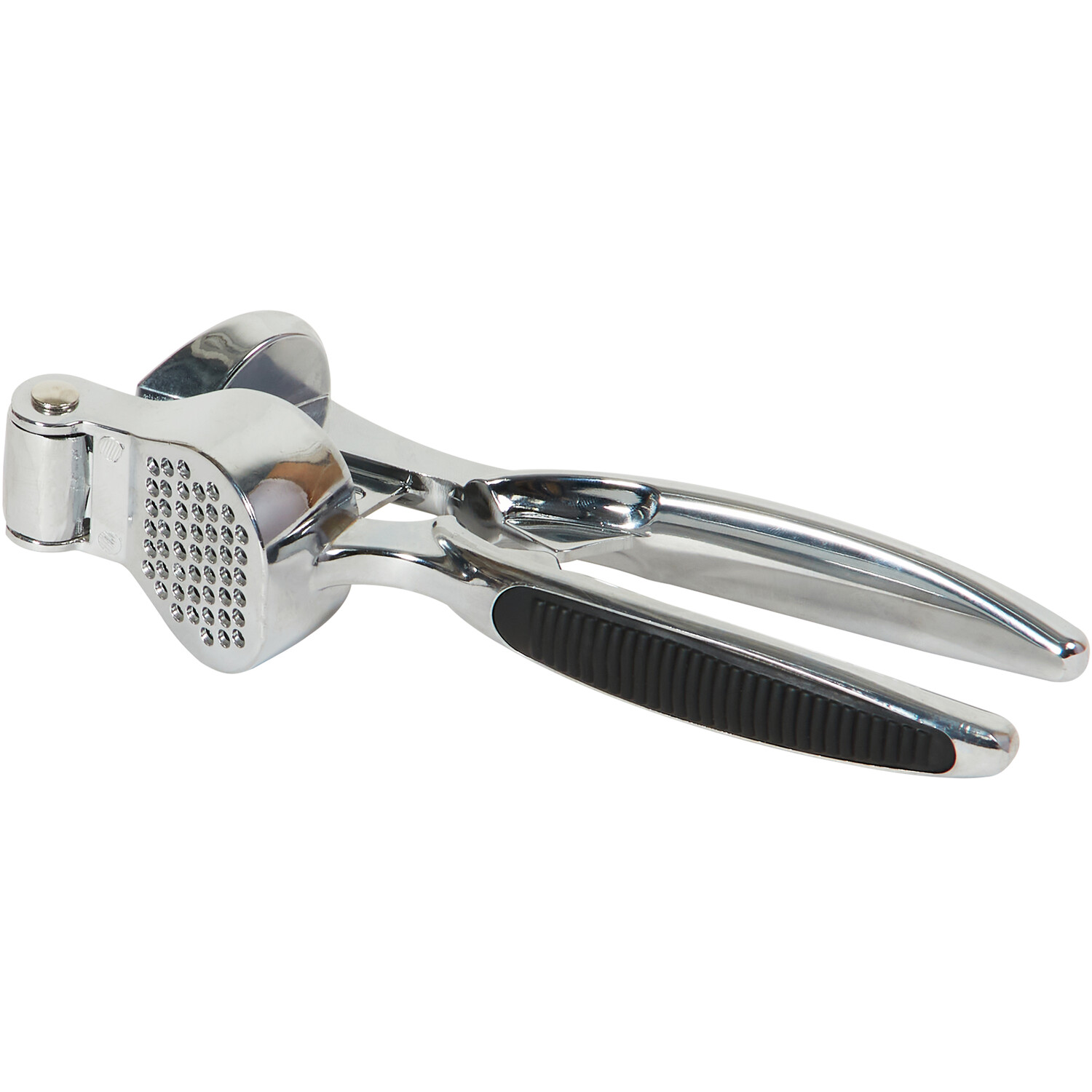 Kitchen Master Zinc Alloy Garlic Press - Chrome Image 5