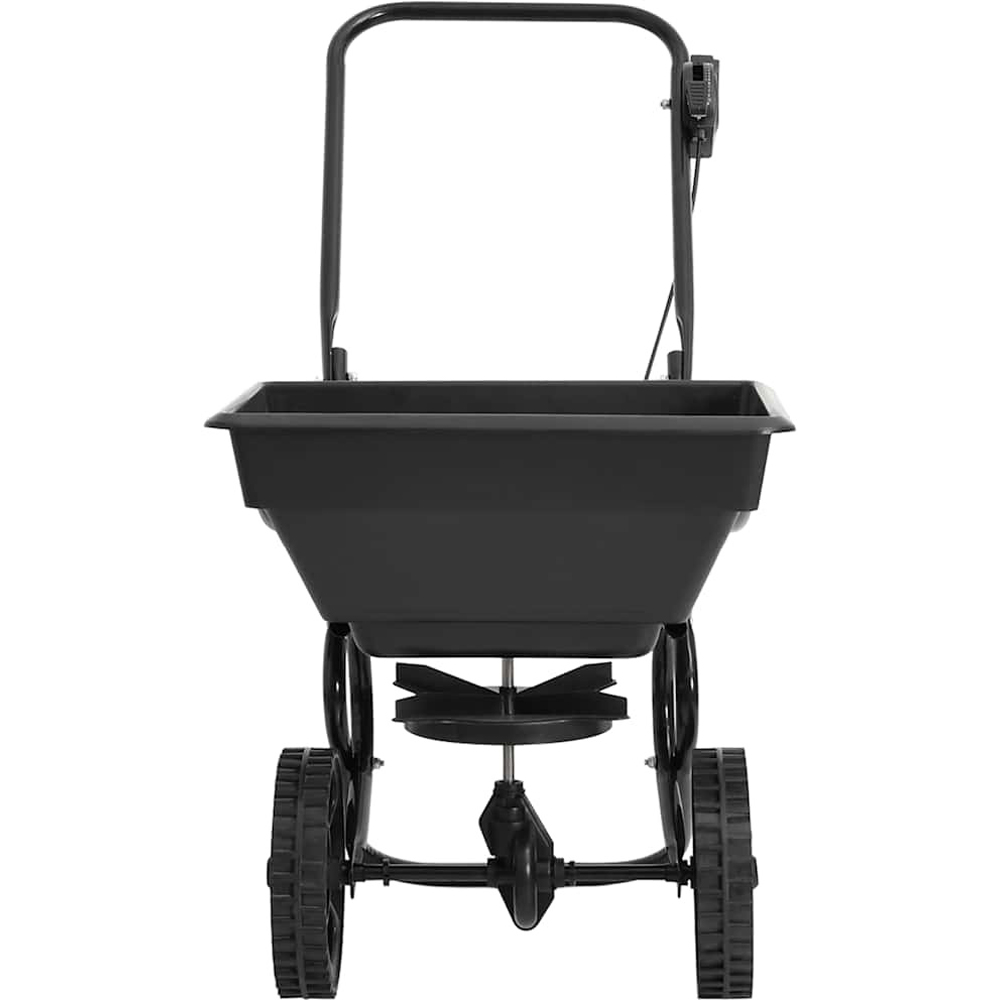 Walplus Black Walk Behind Lawn Spreader 15L Image 2