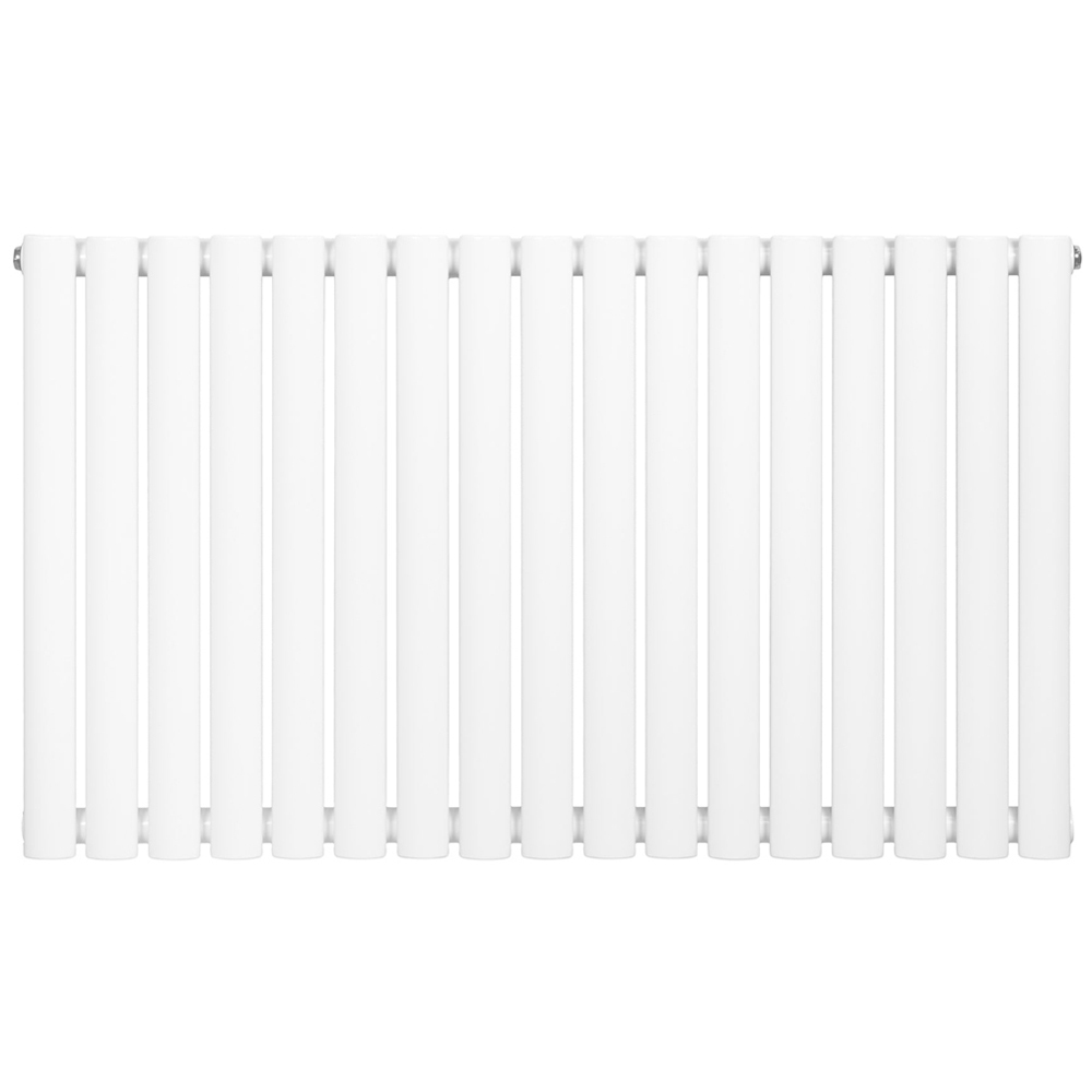 MonsterShop 3310 BTU White Oval Single Column Radiator 600 x 1020mm Image 3