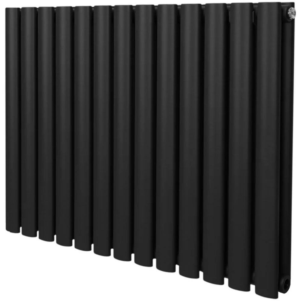 Monster Shop 3489BTU Black Oval Column Radiator 1600 x 780mm Image 3