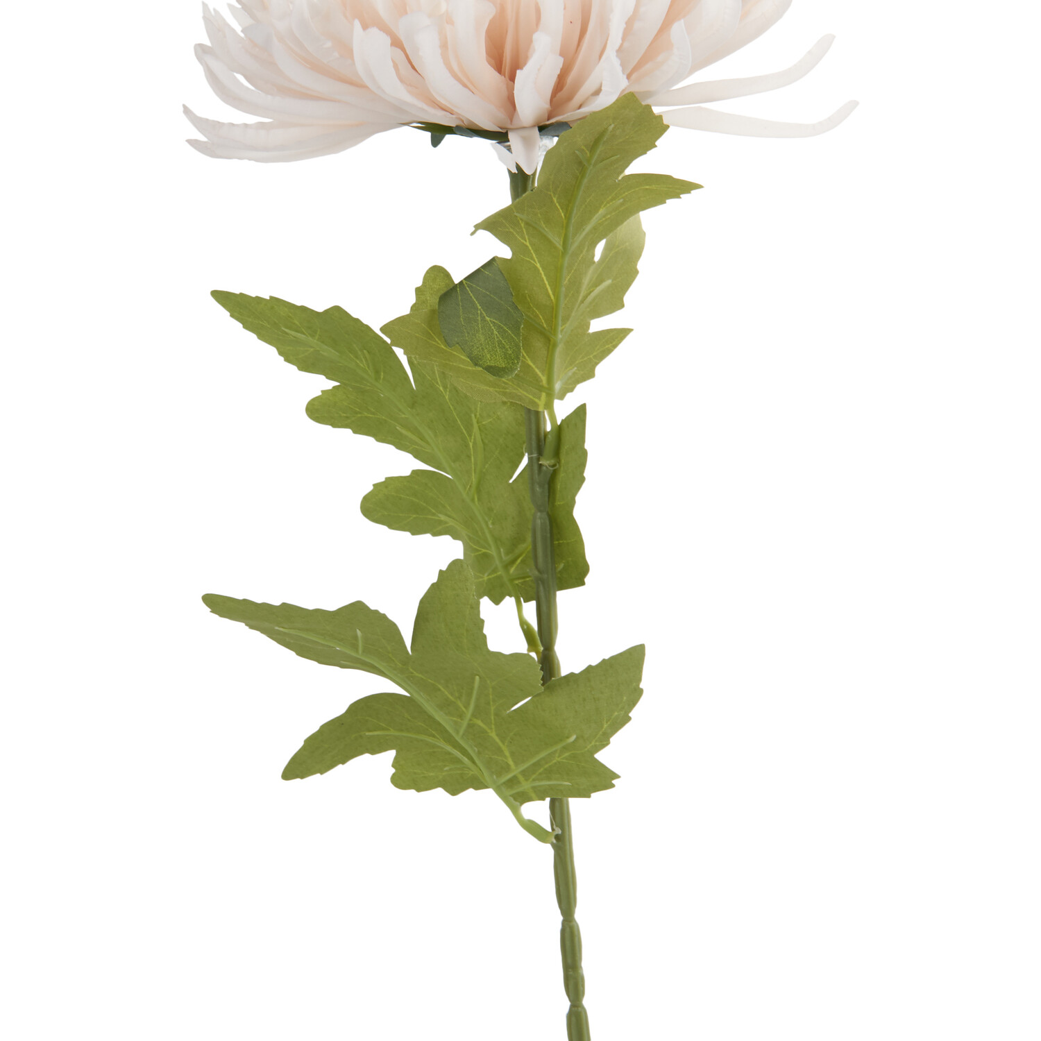 Blush Fuji Mum Single Stem Artificial Flower Image 4