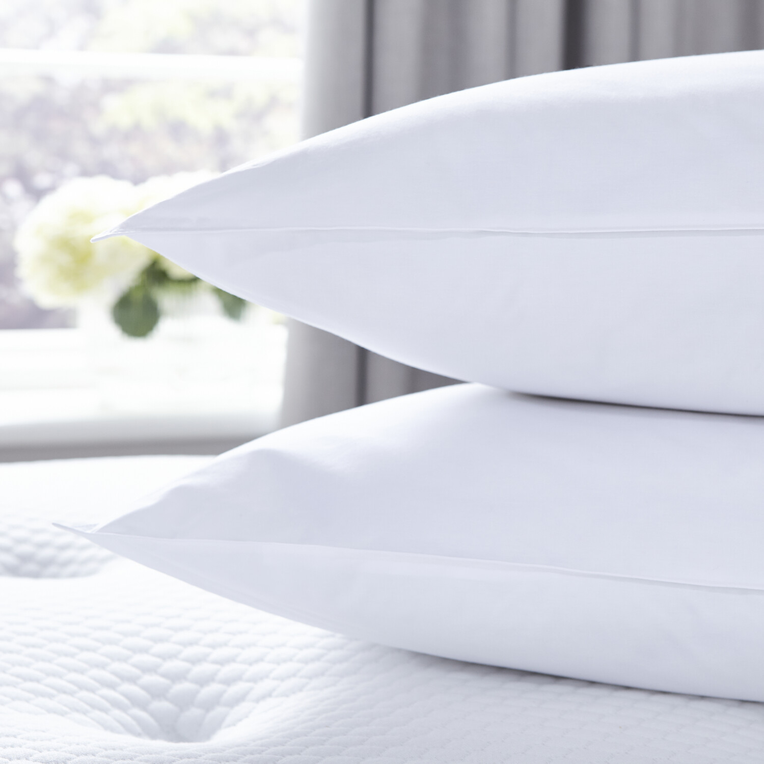 Silentnight The Luxury Collection Pure Cotton Pillow 2 Pack Image 3