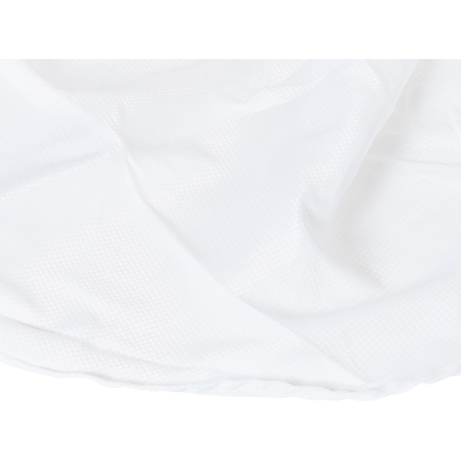 Divante Waterproof Waffle Round Tablecloth - White Image 3