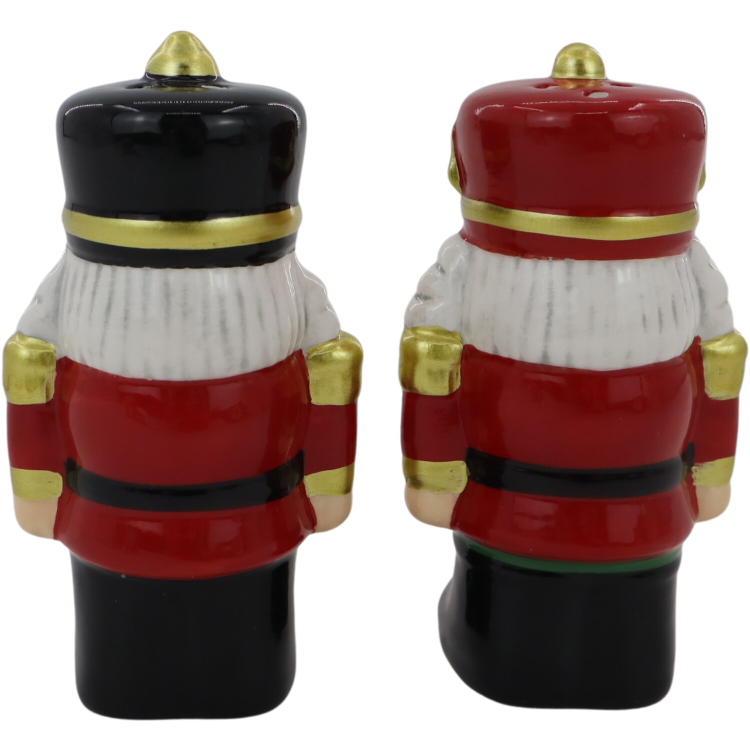 Salt and Pepper Nutcrackers Red and Green Image 3