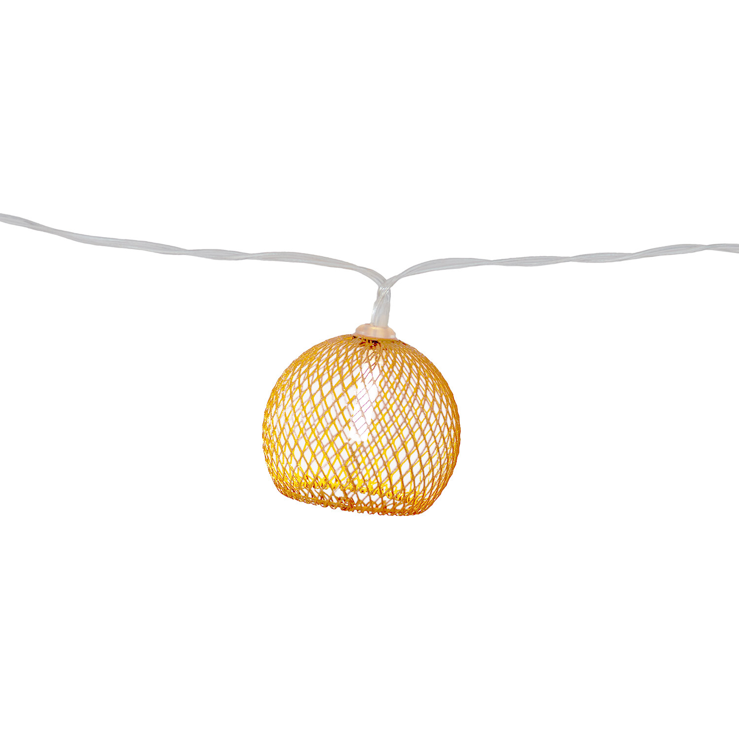10 LED Solar Mesh String Light - Multicolour Image 11